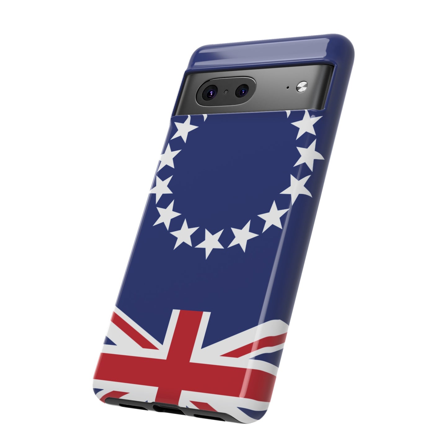 Cook Islands Flag Phone Case | iPhone 15 Plus/ Pro, 14, 13, 12| Google Pixel 7, Pro, 5| Samsung Galaxy S23 All Major Phone Models