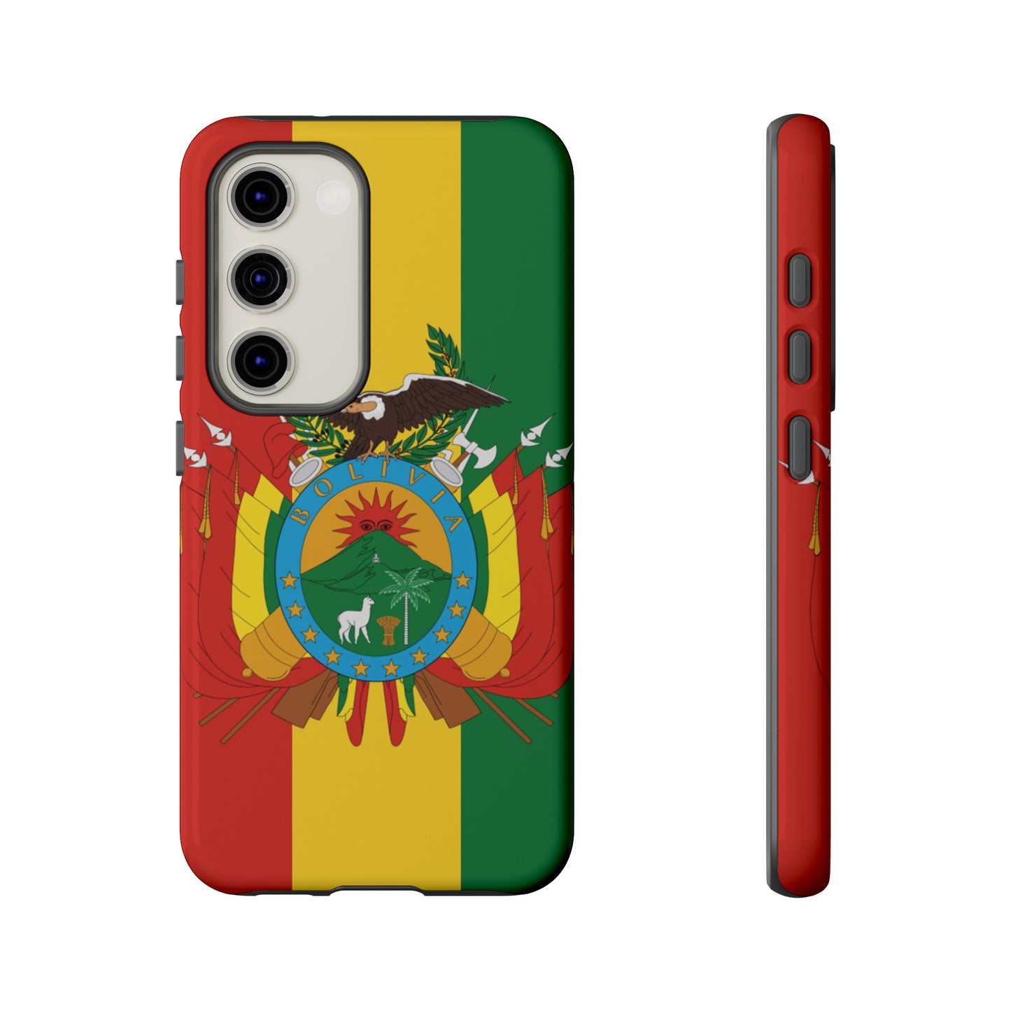 Bolivia Flag Phone Case | iPhone 15 Plus/ Pro, 14, 13, 12| Google Pixel 7, Pro, 5| Samsung Galaxy S23 All Major Phone Models