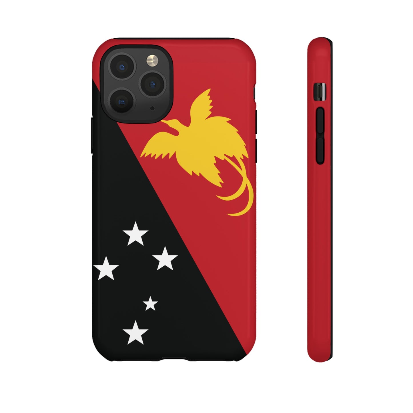 Papa New Guinea Flag Phone Case | iPhone 15 Plus/ Pro, 14, 13, 12| Google Pixel 7, Pro, 5| Samsung Galaxy S23 All Major Phone Models