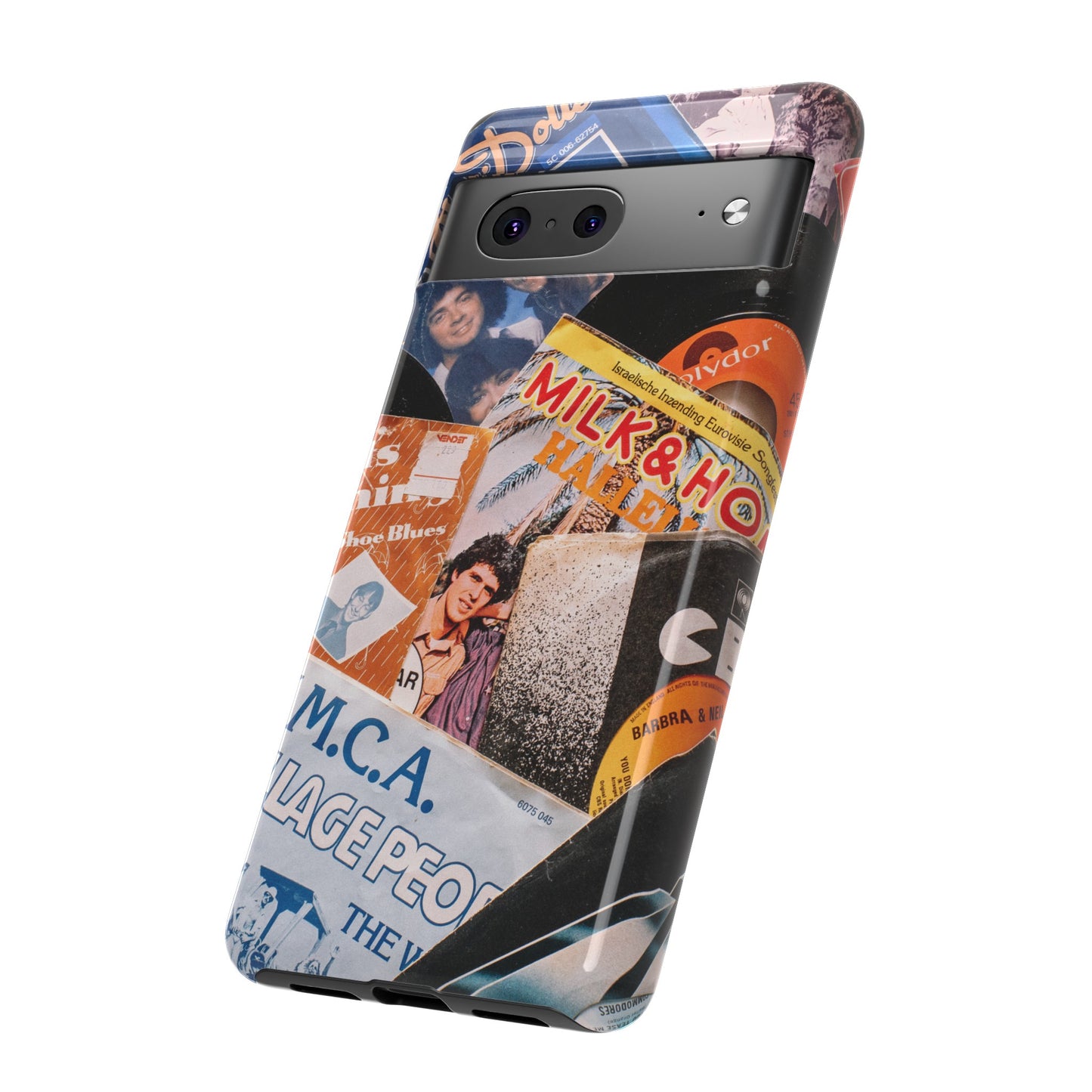 Retro Vinyl Wallpaper Phone Case | iPhone 15 Plus/ Pro, 14, 13, 12| Google Pixel 7, Pro, 5| Samsung Galaxy S23 All Major Phone Models