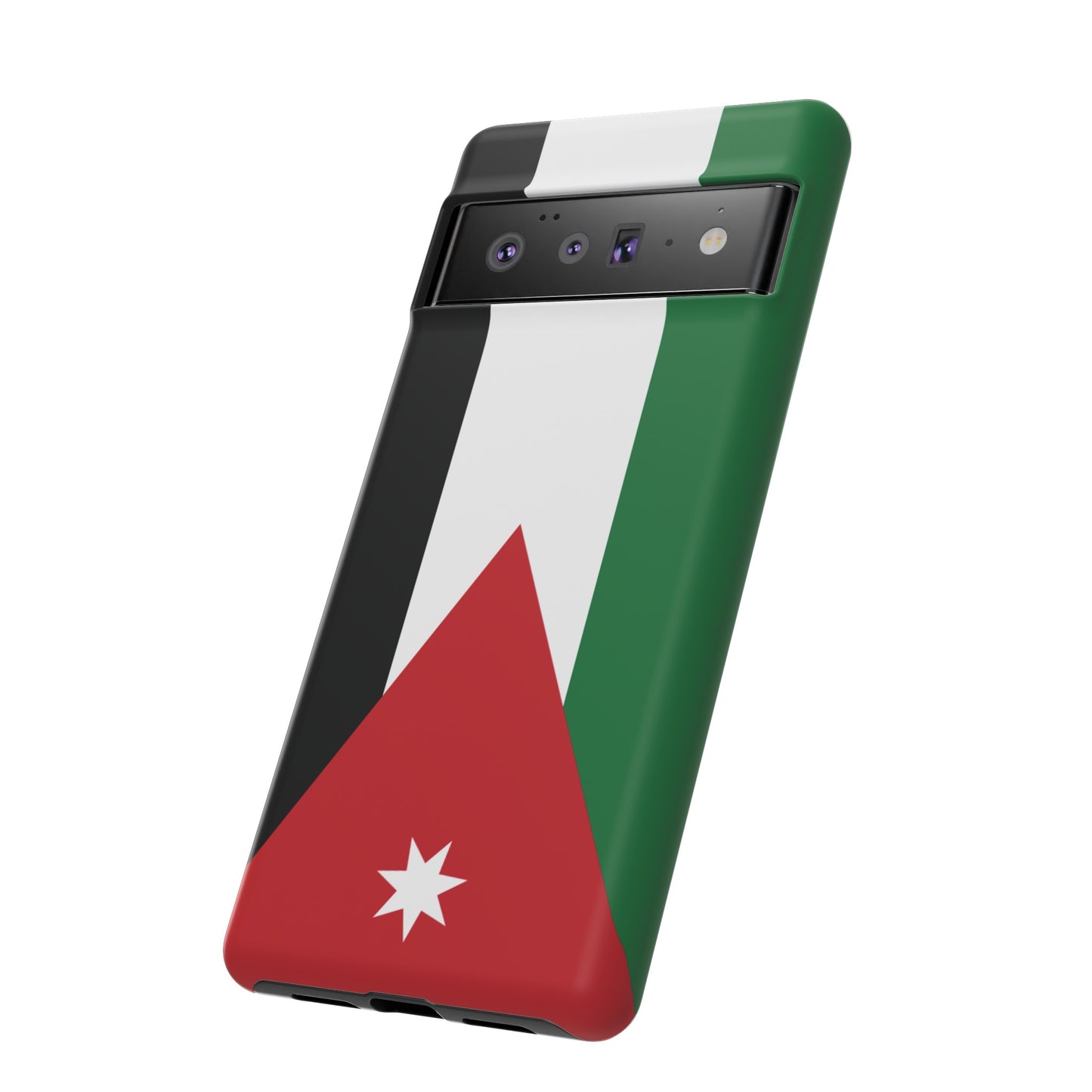 Jordan Flag Phone Case |iPhone 15 Plus/ Pro, 14, 13, 12|Google Pixel 7, Pro, 5| Samsung Galaxy S23 All Major Phone Models