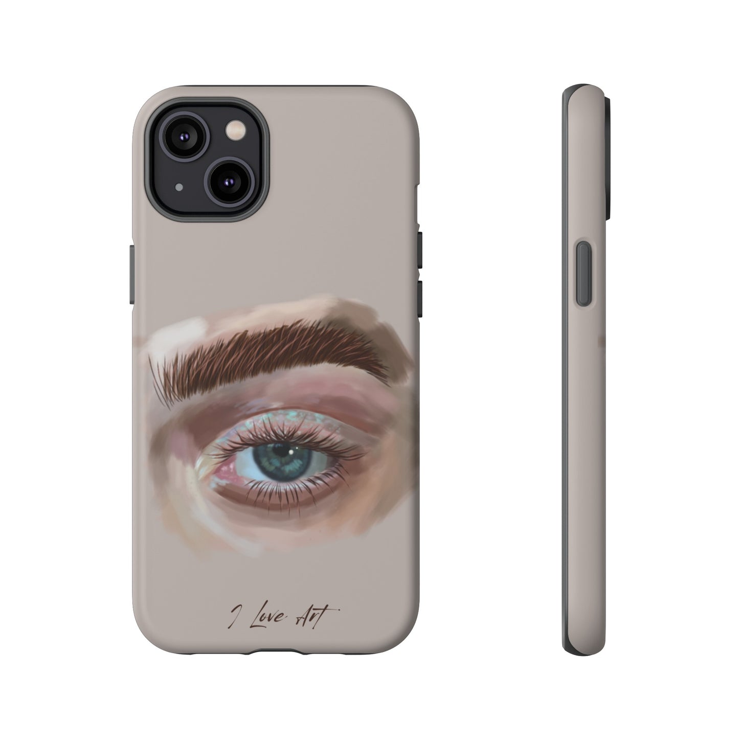 I Love Art Phone Case | iPhone 15 Plus/ Pro, 14, 13, 12| Google Pixel 7, Pro, 5| Samsung Galaxy S23 All Major Phone Models