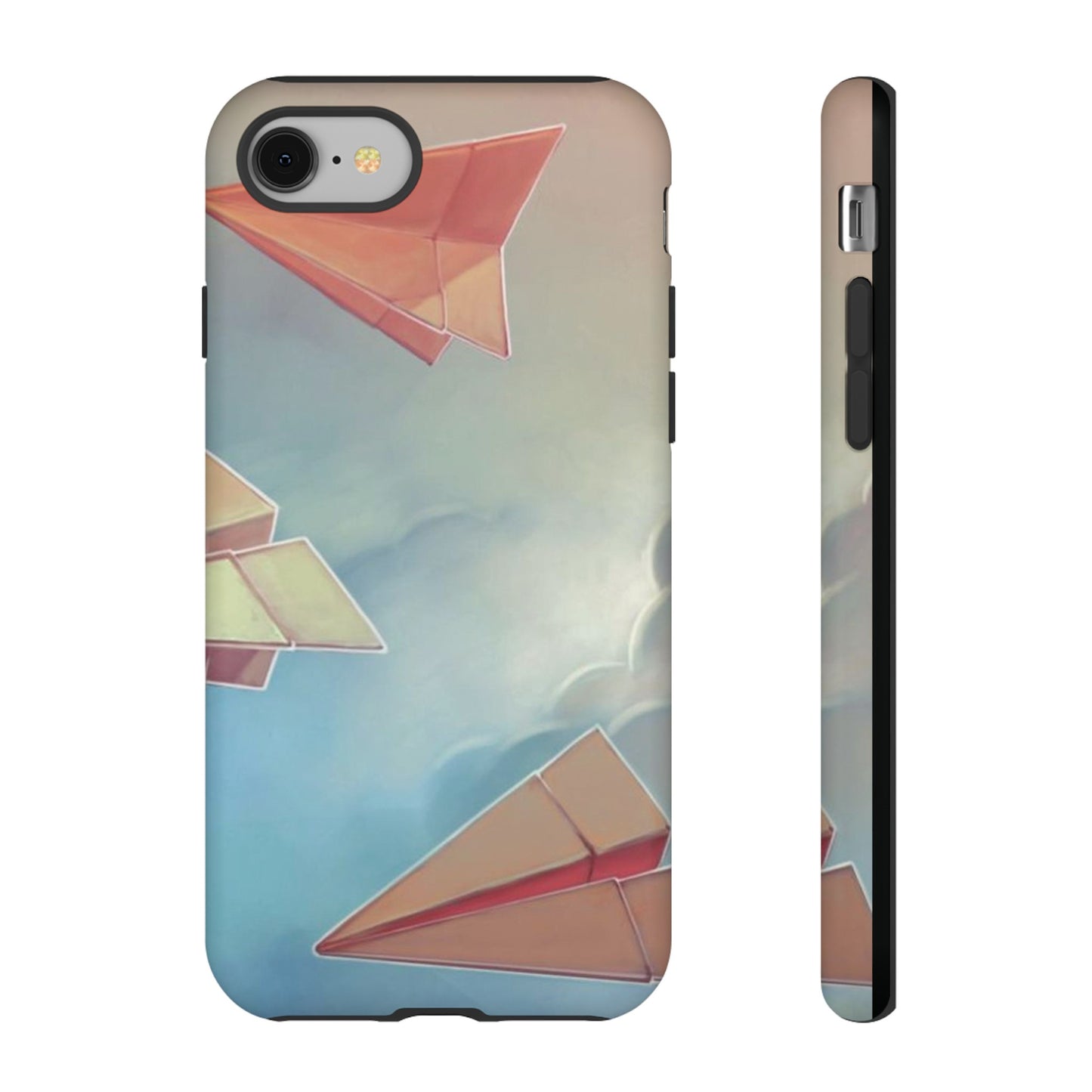 Paper Plane Wallpaper Phone Case | iPhone 15 Plus/ Pro, 14, 13, 12| Google Pixel 7, Pro, 5| Samsung Galaxy S23 All Major Phone Models