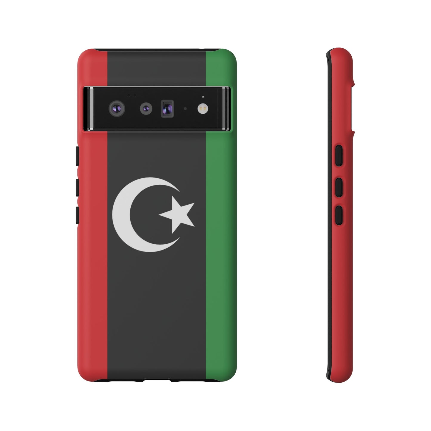 Libya Flag Phone Case | iPhone 15 Plus/ Pro, 14, 13, 12| Google Pixel 7, Pro, 5| Samsung Galaxy S23 All Major Phone Models