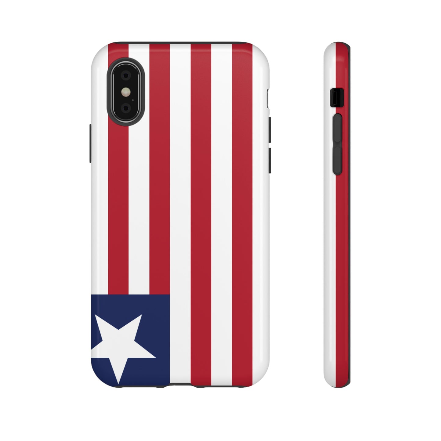 Liberia Flag Phone Case | iPhone 15 Plus/ Pro, 14, 13, 12| Google Pixel 7, Pro, 5| Samsung Galaxy S23 All Major Phone Models