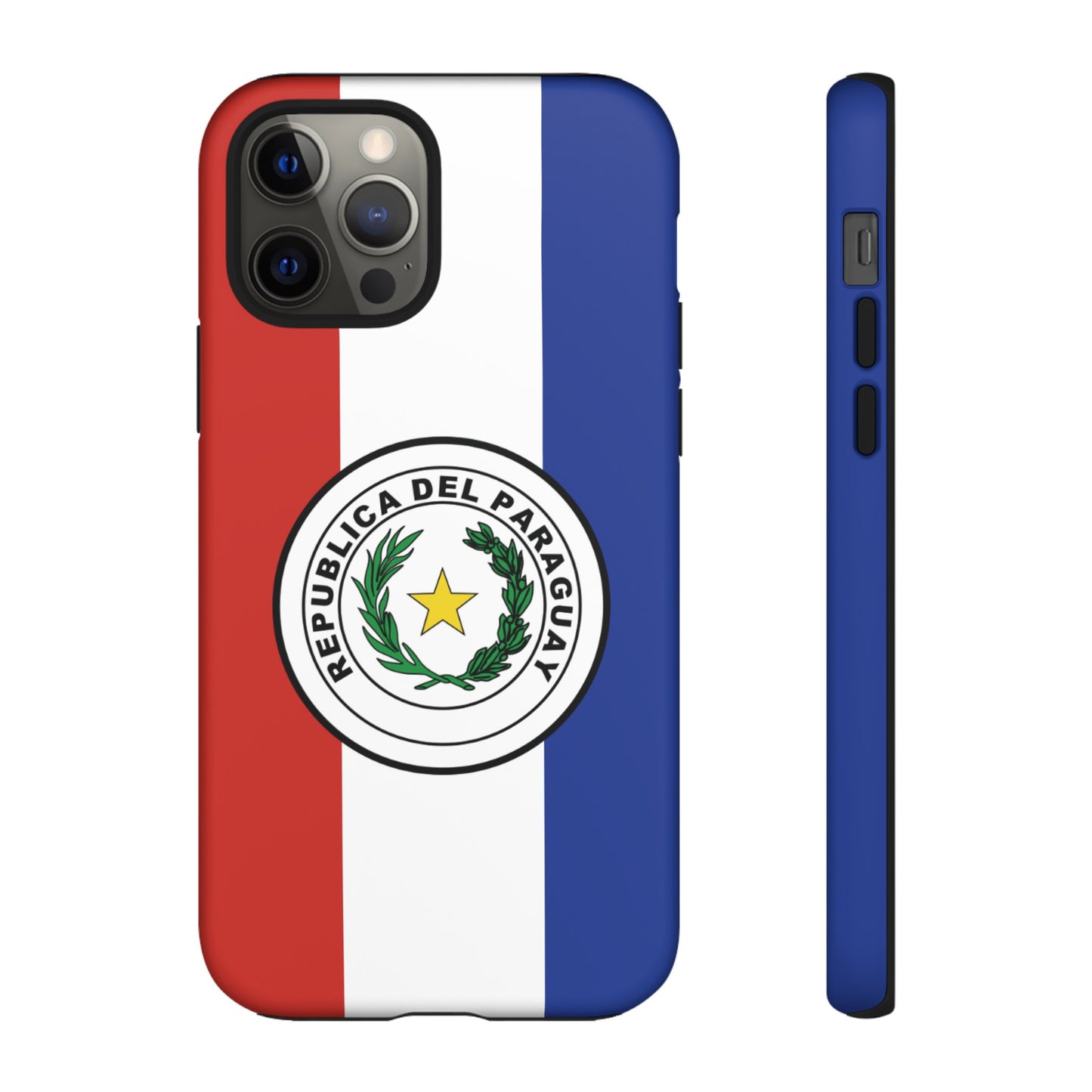 Paraguay Flag Phone Case | iPhone 15 Plus/ Pro, 14, 13, 12| Google Pixel 7, Pro, 5| Samsung Galaxy S23 All Major Phone Models