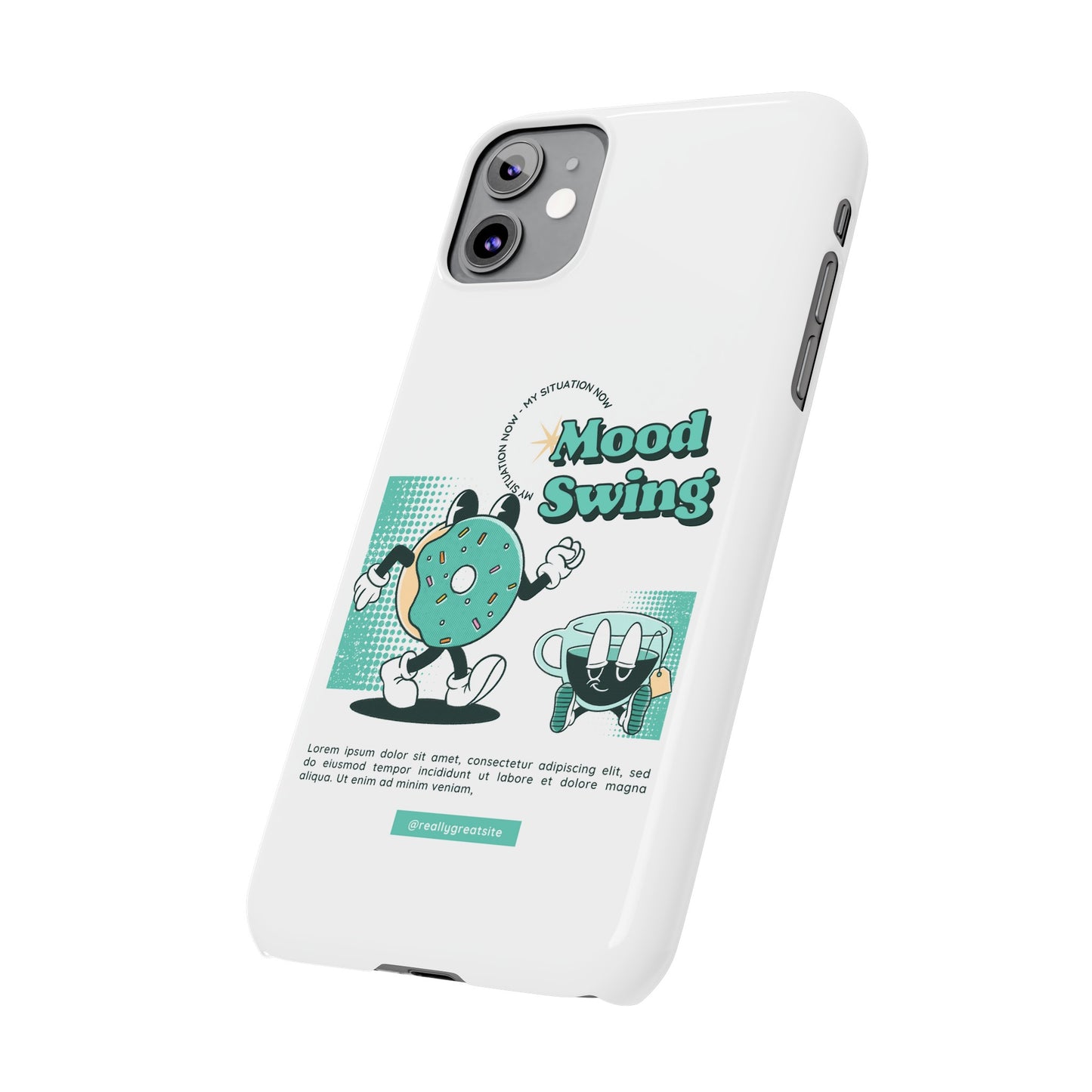 Mood Swing Phone Case | iPhone 15 Plus/ Pro, 14, 13, 12|