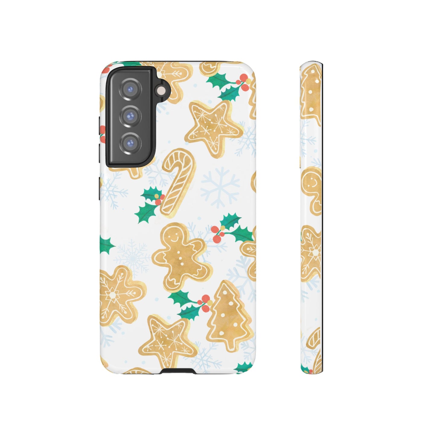 Gingerbread Wallpaper Phone Case | iPhone 15 Plus/ Pro, 14, 13, 12| Google Pixel 7, Pro, 5| Samsung Galaxy S23 All Major Phone Models