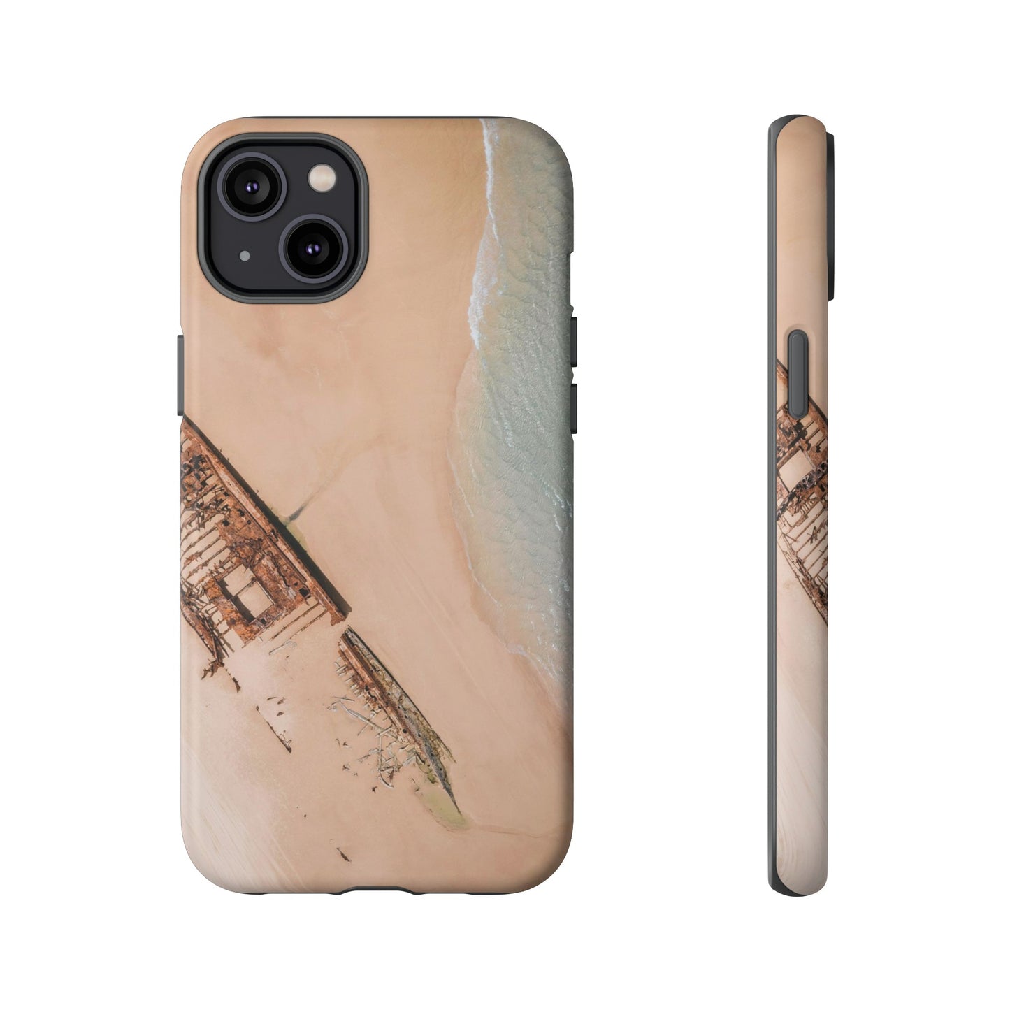 Fraser Island Shipwreck Wallpaper Phone Case | iPhone 15 Plus/ Pro, 14, 13, 12| Google Pixel 7, Pro, 5| Samsung Galaxy S23 All Major Phone Models