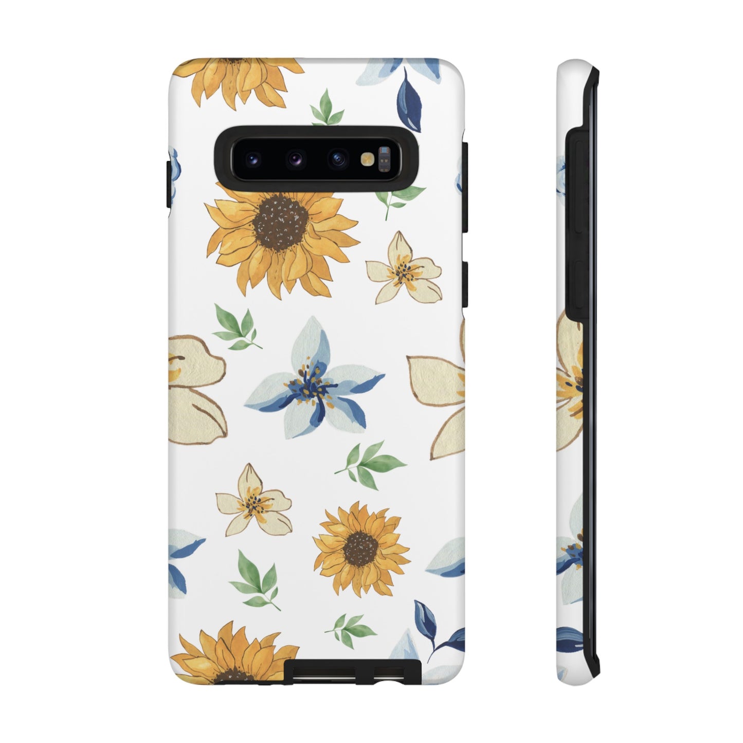 Beautiful Watercolour Flower Wallpaper Phone Case | iPhone 15 Plus/ Pro, 14, 13, 12| Google Pixel 7, Pro, 5| Samsung Galaxy S23 All Major Phone Models