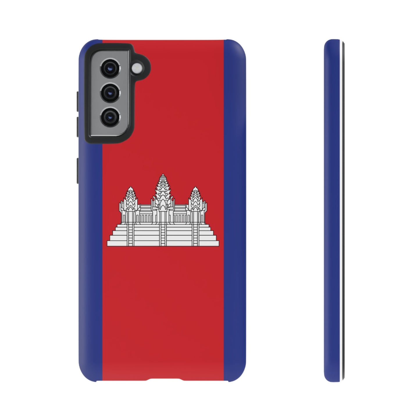 Cambodia Flag Phone Case | iPhone 15 Plus/ Pro, 14, 13, 12| Google Pixel 7, Pro, 5| Samsung Galaxy S23 All Major Phone Models