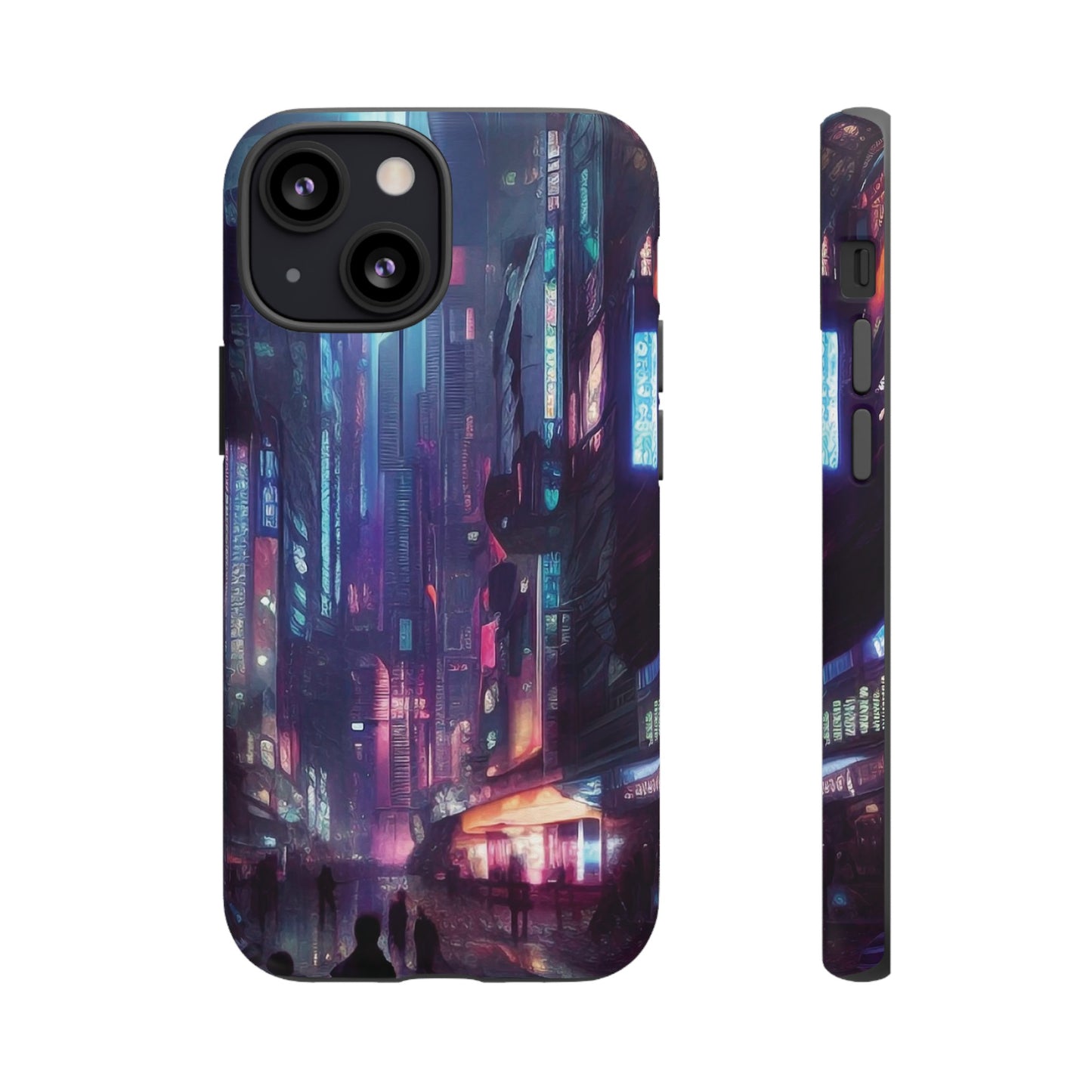 Futuristic Sci-Fi City Wallpaper Phone Case | iPhone 15 Plus/ Pro, 14, 13, 12| Google Pixel 7, Pro, 5| Samsung Galaxy S23 All Major Phone Models