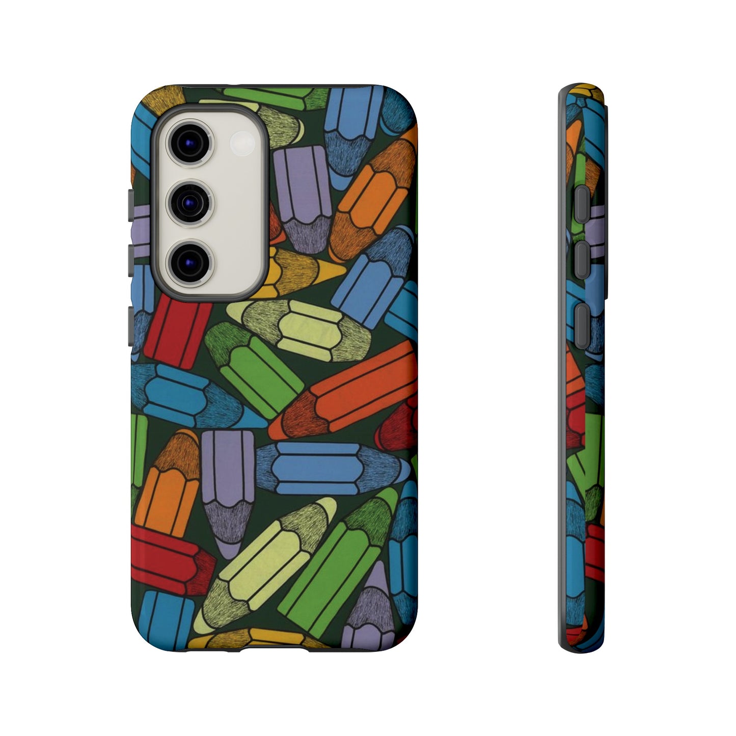 Pencil Wallpaper Phone Case | iPhone 15 Plus/ Pro, 14, 13, 12| Google Pixel 7, Pro, 5| Samsung Galaxy S23 All Major Phone Models