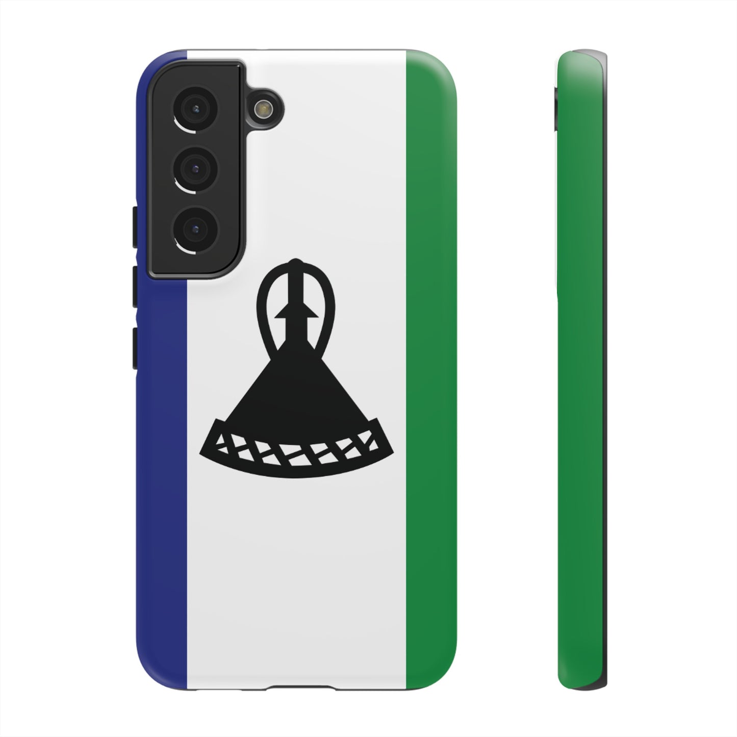 Lesotho Flag Phone Case | iPhone 15 Plus/ Pro, 14, 13, 12| Google Pixel 7, Pro, 5| Samsung Galaxy S23 All Major Phone Models