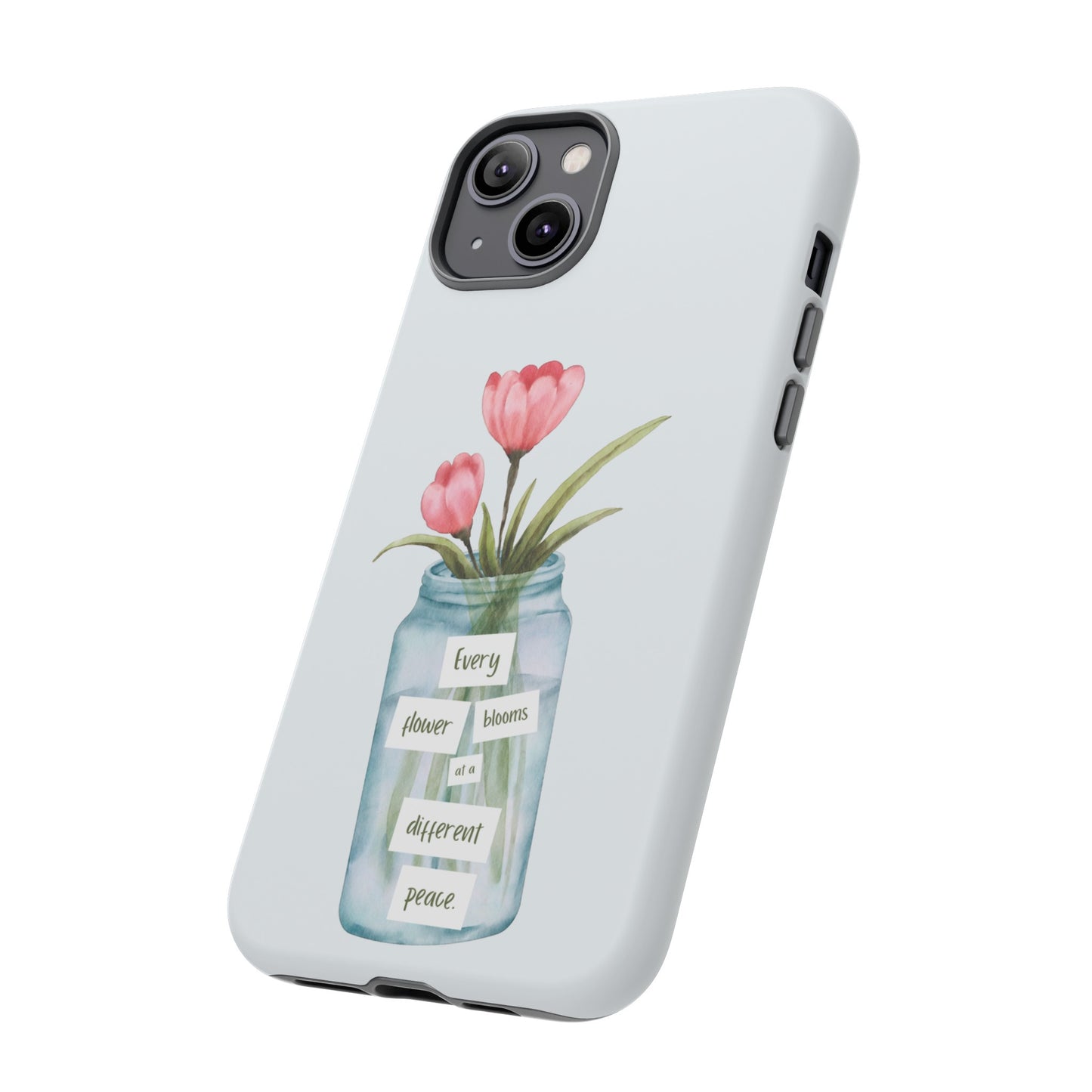 Flowers in a Jar Wallpaper Phone Case | iPhone 15 Plus/ Pro, 14, 13, 12| Google Pixel 7, Pro, 5| Samsung Galaxy S23 All Major Phone Models