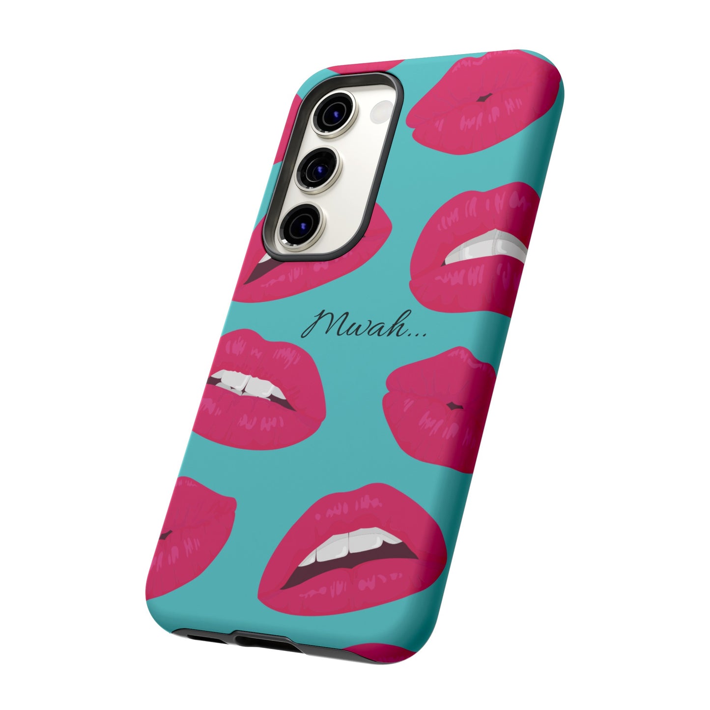 Mwah! Wallpaper Phone Case | iPhone 15 Plus/ Pro, 14, 13, 12| Google Pixel 7, Pro, 5| Samsung Galaxy S23 All Major Phone Models