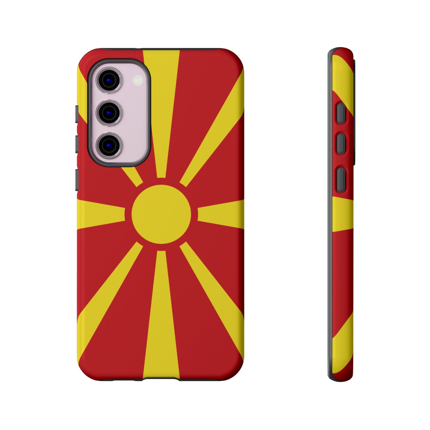 Macedonia Flag Phone Case | iPhone 15 Plus/ Pro, 14, 13, 12| Google Pixel 7, Pro, 5| Samsung Galaxy S23 All Major Phone Models