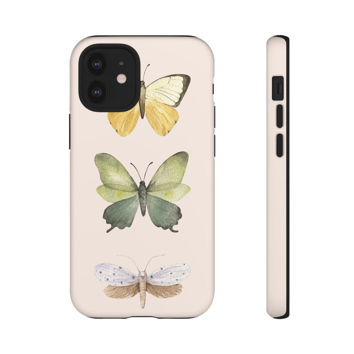 Three Butterflies Wallpaper Phone Case | iPhone 15 Plus/ Pro, 14, 13, 12| Google Pixel 7, Pro, 5| Samsung Galaxy S23 All Major Phone Models