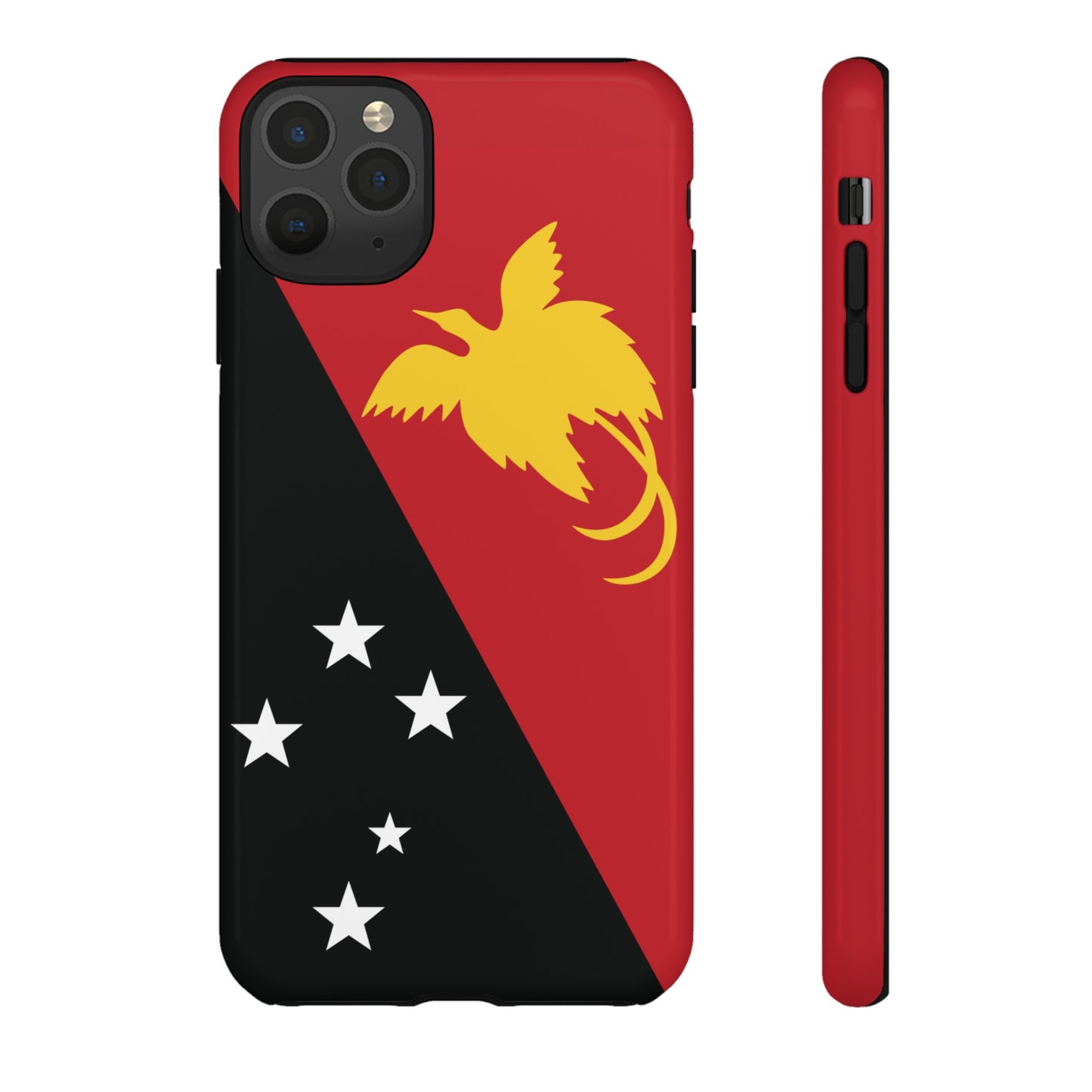 Papa New Guinea Flag Phone Case | iPhone 15 Plus/ Pro, 14, 13, 12| Google Pixel 7, Pro, 5| Samsung Galaxy S23 All Major Phone Models