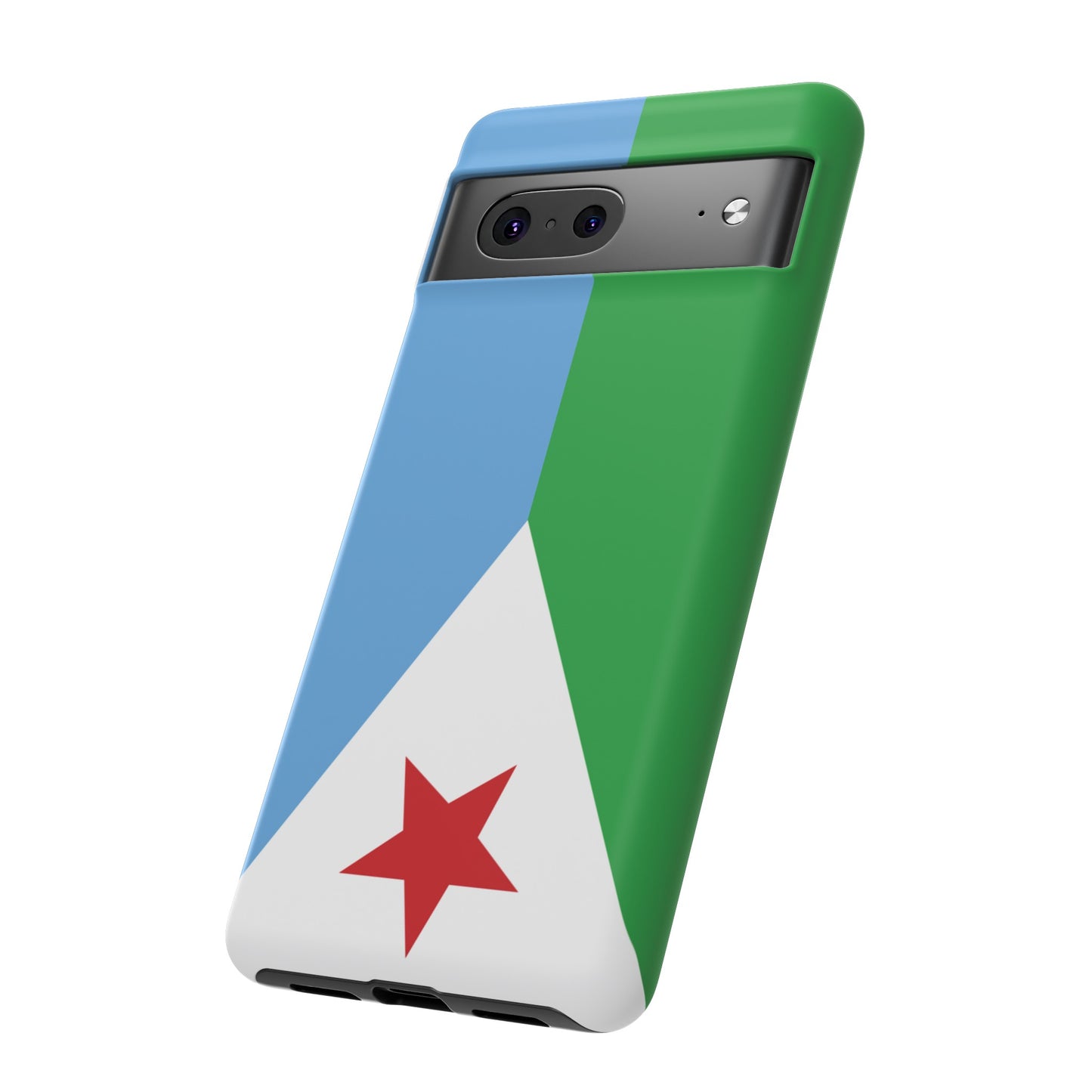 Djibouti Flag Phone Case | iPhone 15 Plus/ Pro, 14, 13, 12| Google Pixel 7, Pro, 5| Samsung Galaxy S23 All Major Phone Models