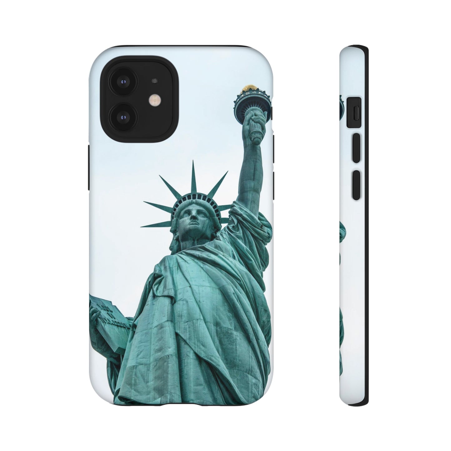 Statue of Liberty Wallpaper Phone Case | iPhone 15 Plus/ Pro, 14, 13, 12| Google Pixel 7, Pro, 5| Samsung Galaxy S23 All Major Phone Models