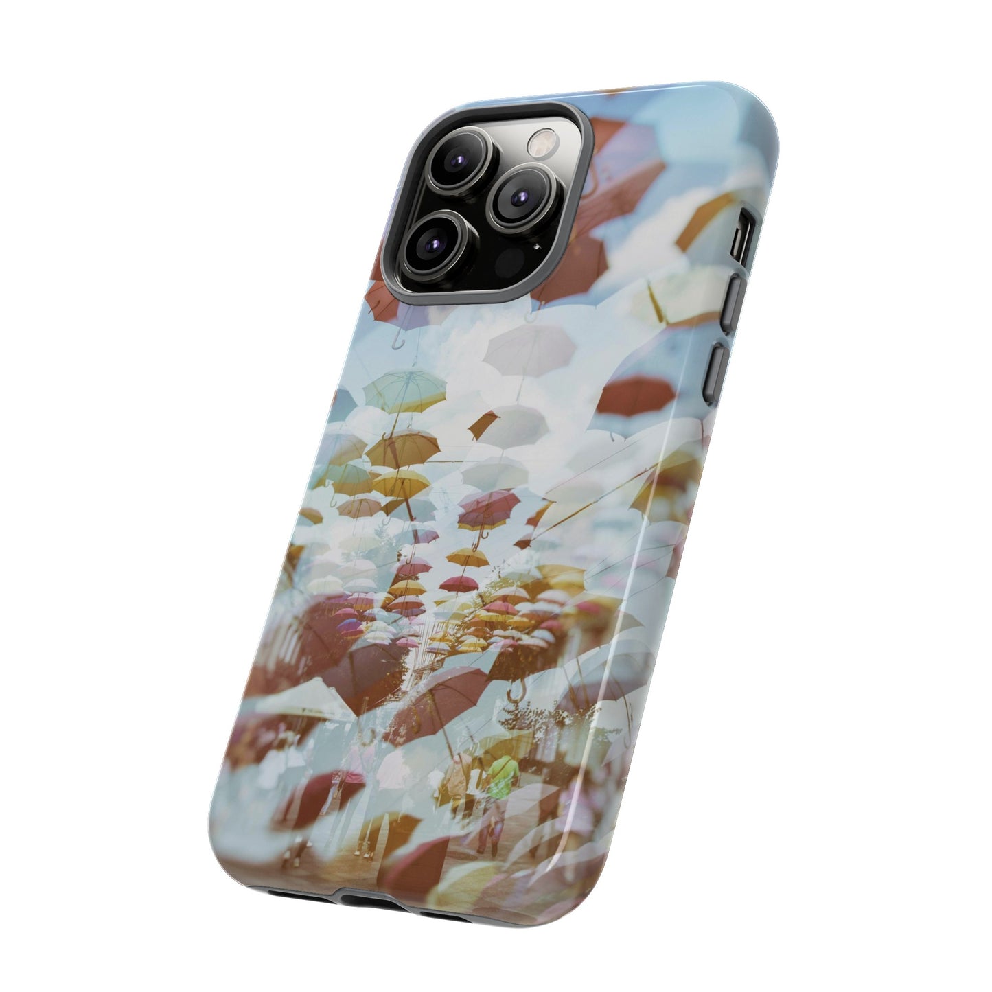 Umbrella Wallpaper Phone Case | iPhone 15 Plus/ Pro, 14, 13, 12| Google Pixel 7, Pro, 5| Samsung Galaxy S23 All Major Phone Models