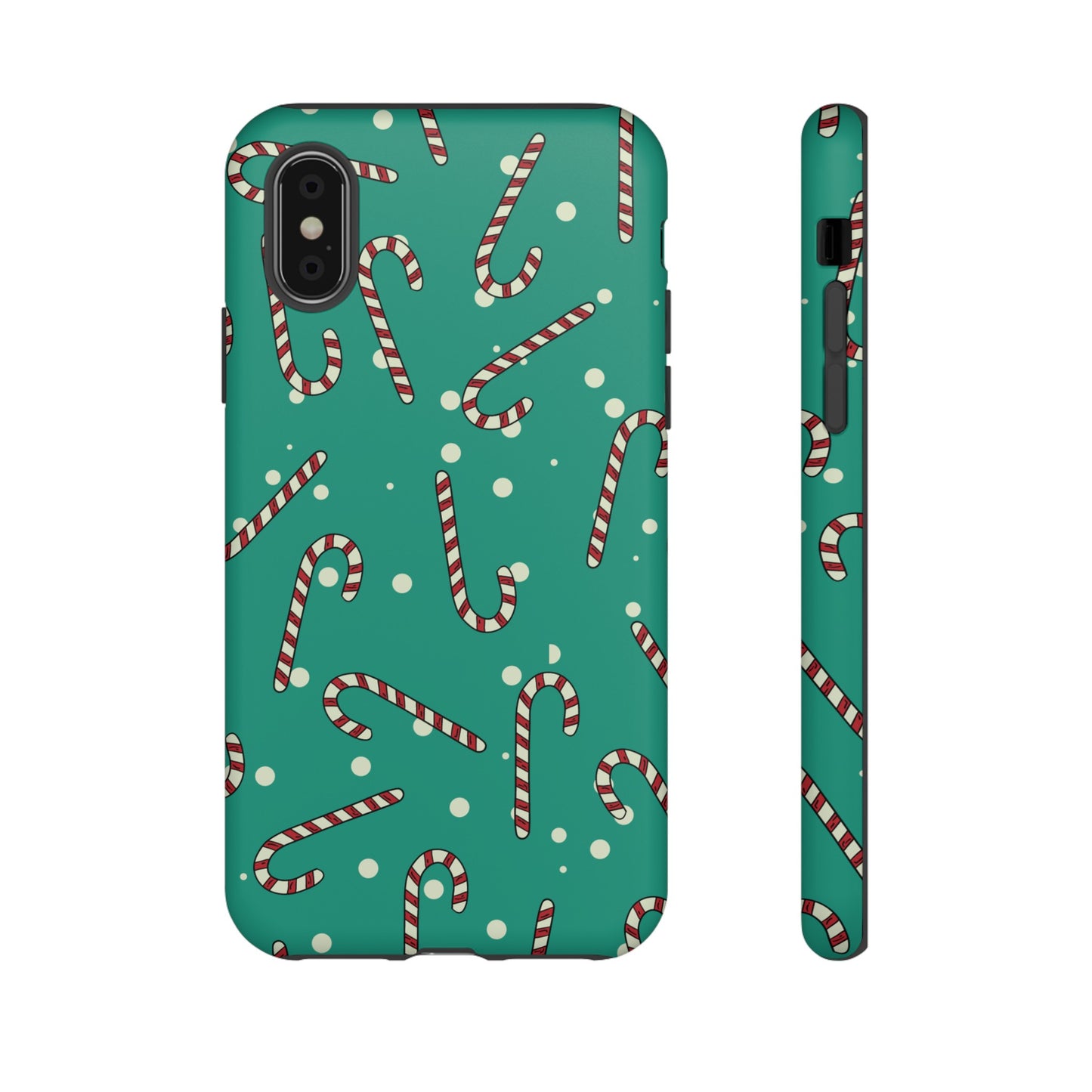 Candycane Wallpaper Phone Case | iPhone 15 Plus/ Pro, 14, 13, 12| Google Pixel 7, Pro, 5| Samsung Galaxy S23 All Major Phone Models