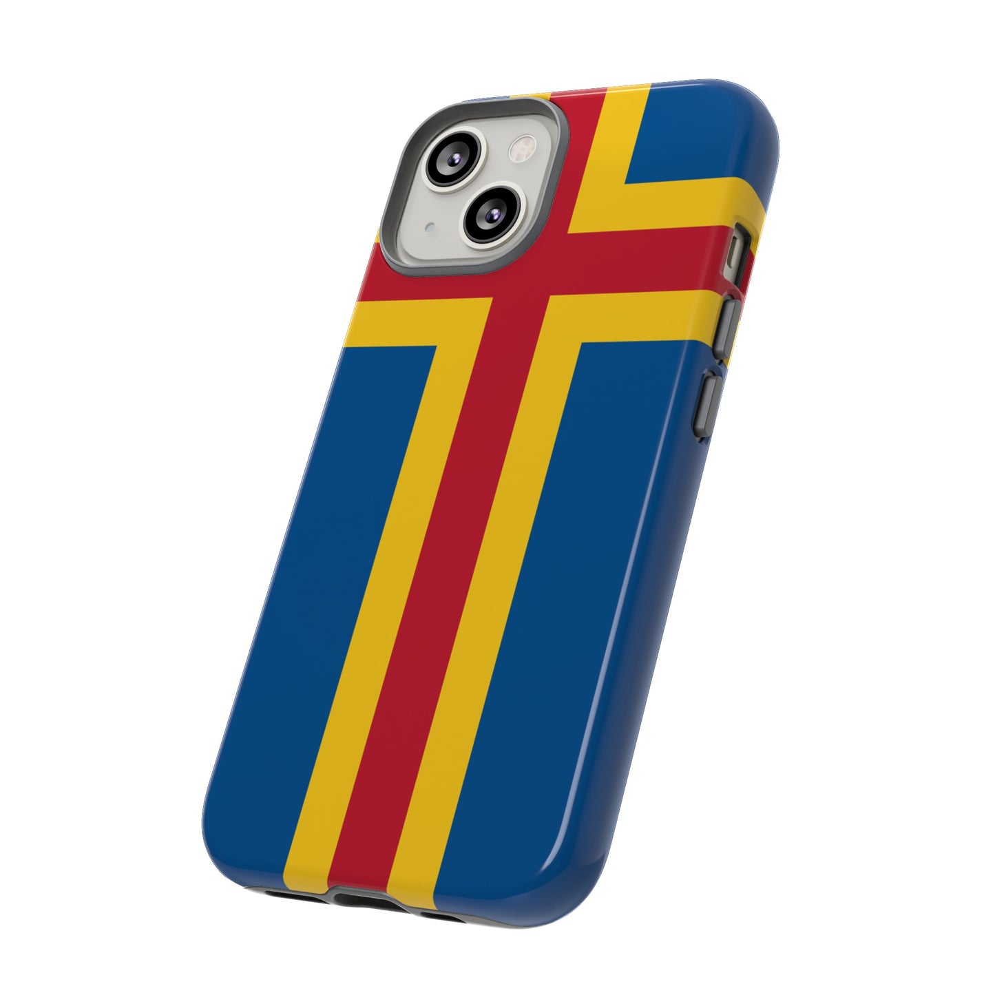 Aland Islands (Finland) Flag Phone Case | iPhone 15 Plus/ Pro, 14, 13, 12| Google Pixel 7, Pro, 5| Samsung Galaxy S23 All Major Phone Models