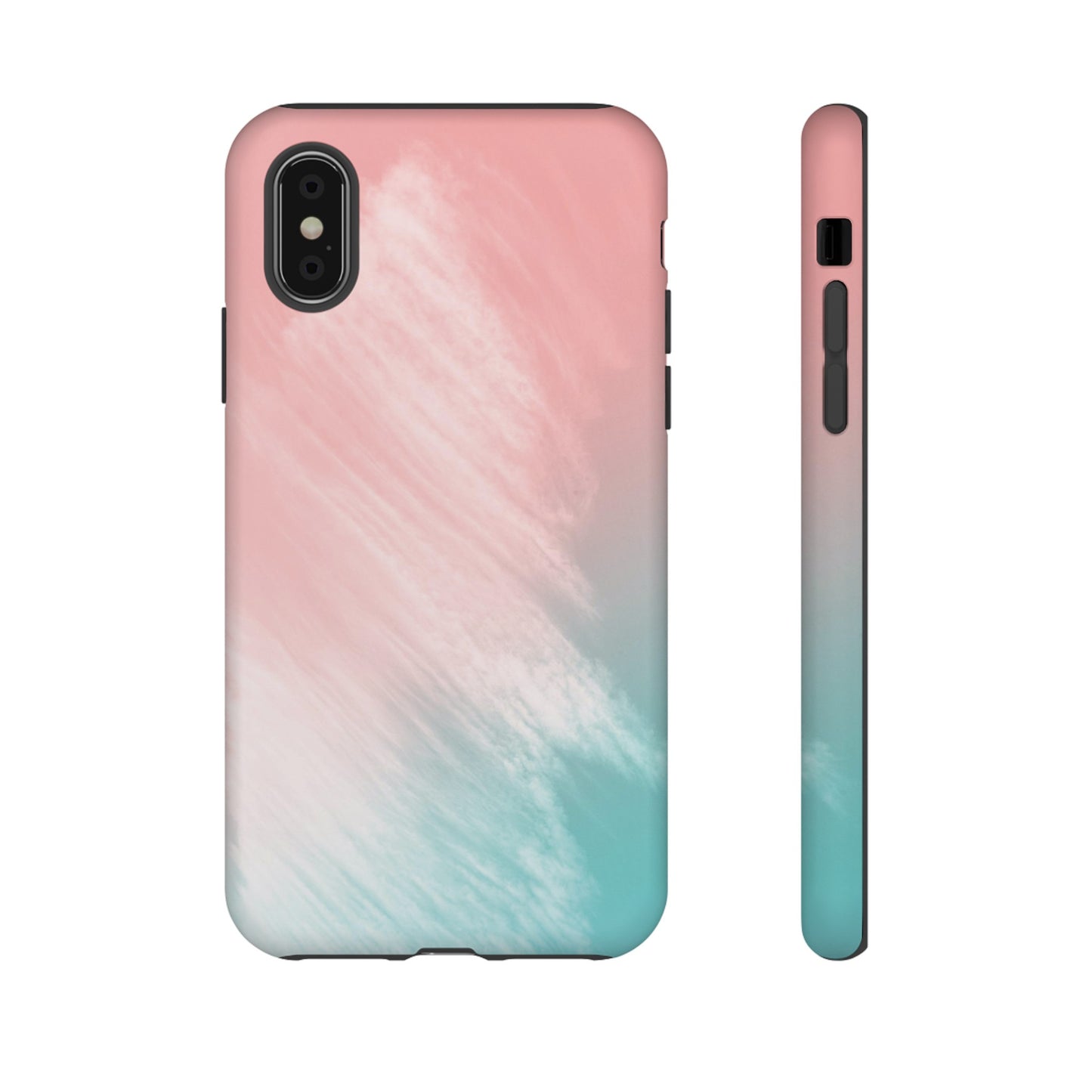 Soft Pink And Blue Wallpaper Phone Case | iPhone 15 Plus/ Pro, 14, 13, 12| Google Pixel 7, Pro, 5| Samsung Galaxy S23 All Major Phone Models