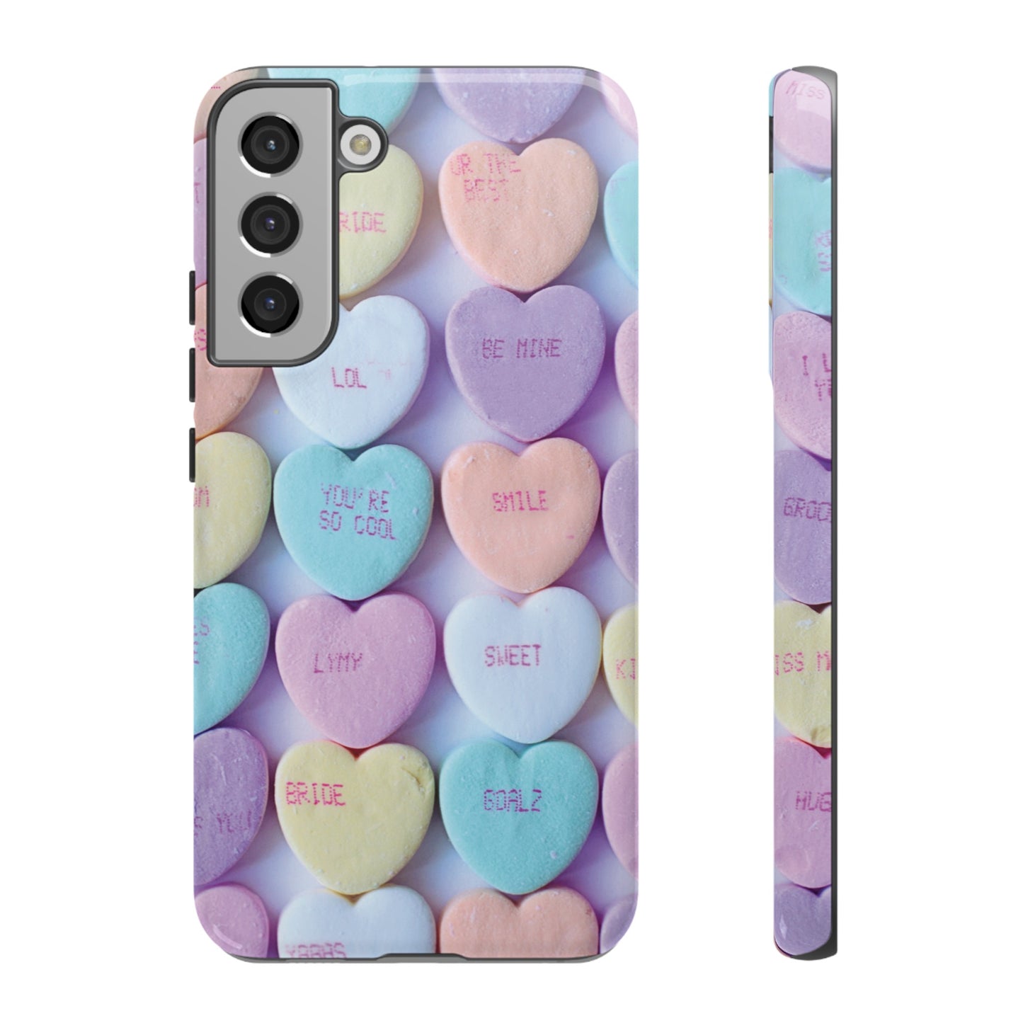 Hearts Valentine's Day Wallpaper Phone Case | iPhone 15 Plus/ Pro, 14, 13, 12| Google Pixel 7, Pro, 5| Samsung Galaxy S23 All Major Phone Models