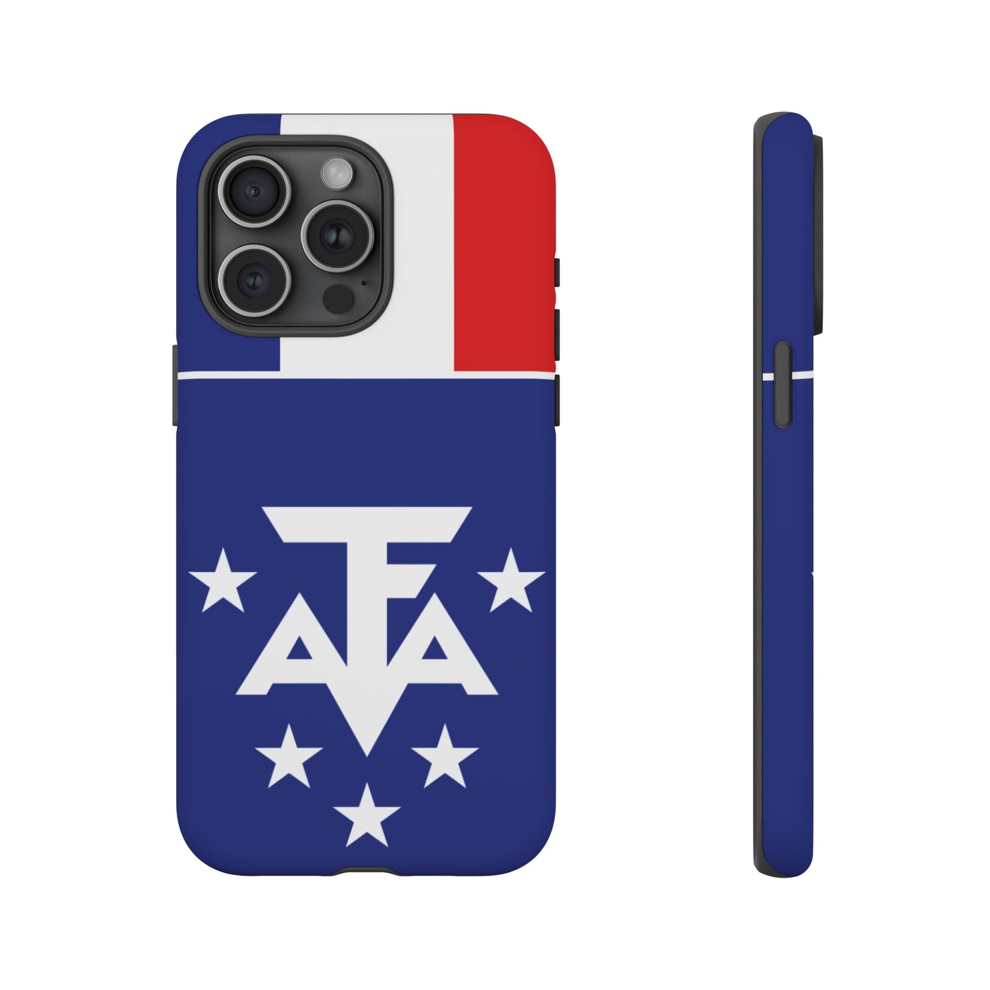 French Southern And Antarctic Lands Flag Phone Case | iPhone 15 Plus/ Pro, 14, 13, 12| Google Pixel 7, Pro, 5| Samsung Galaxy S23 All Major Phone Models