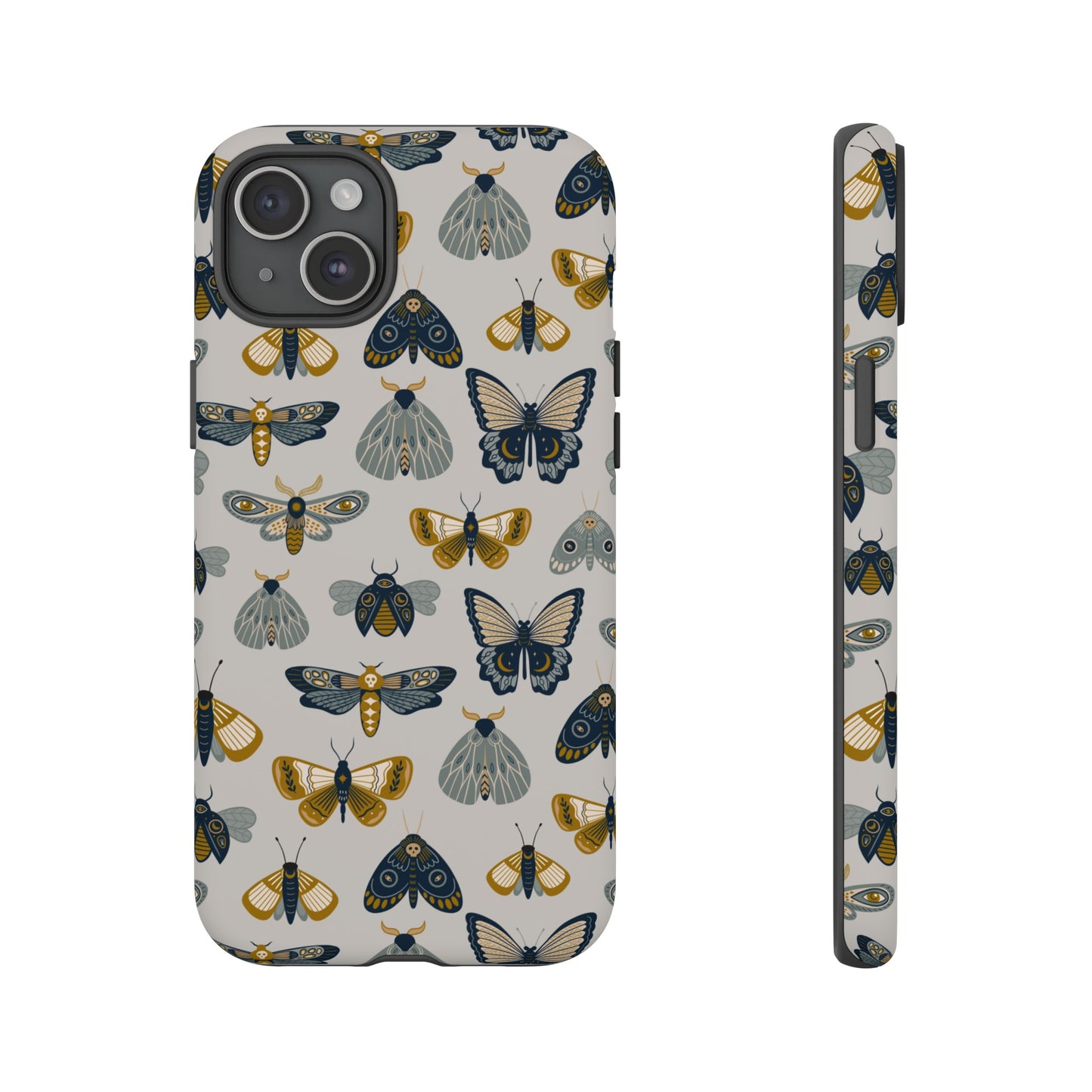 Butterfly and Moth Wallpaper Phone Case | iPhone 15 Plus/ Pro, 14, 13, 12| Google Pixel 7, Pro, 5| Samsung Galaxy S23 All Major Phone Models