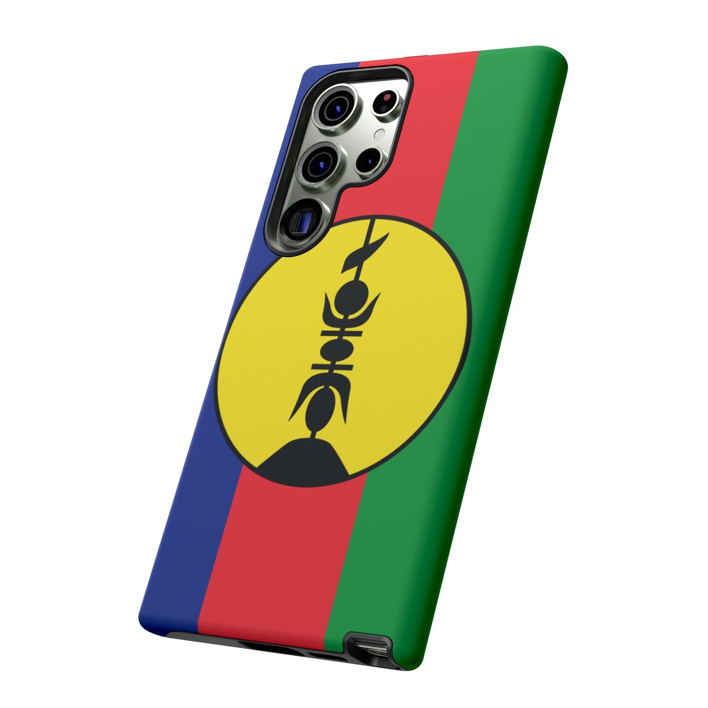 New Caledonia Flag Phone Case | iPhone 15 Plus/ Pro, 14, 13, 12| Google Pixel 7, Pro, 5| Samsung Galaxy S23 All Major Phone Models