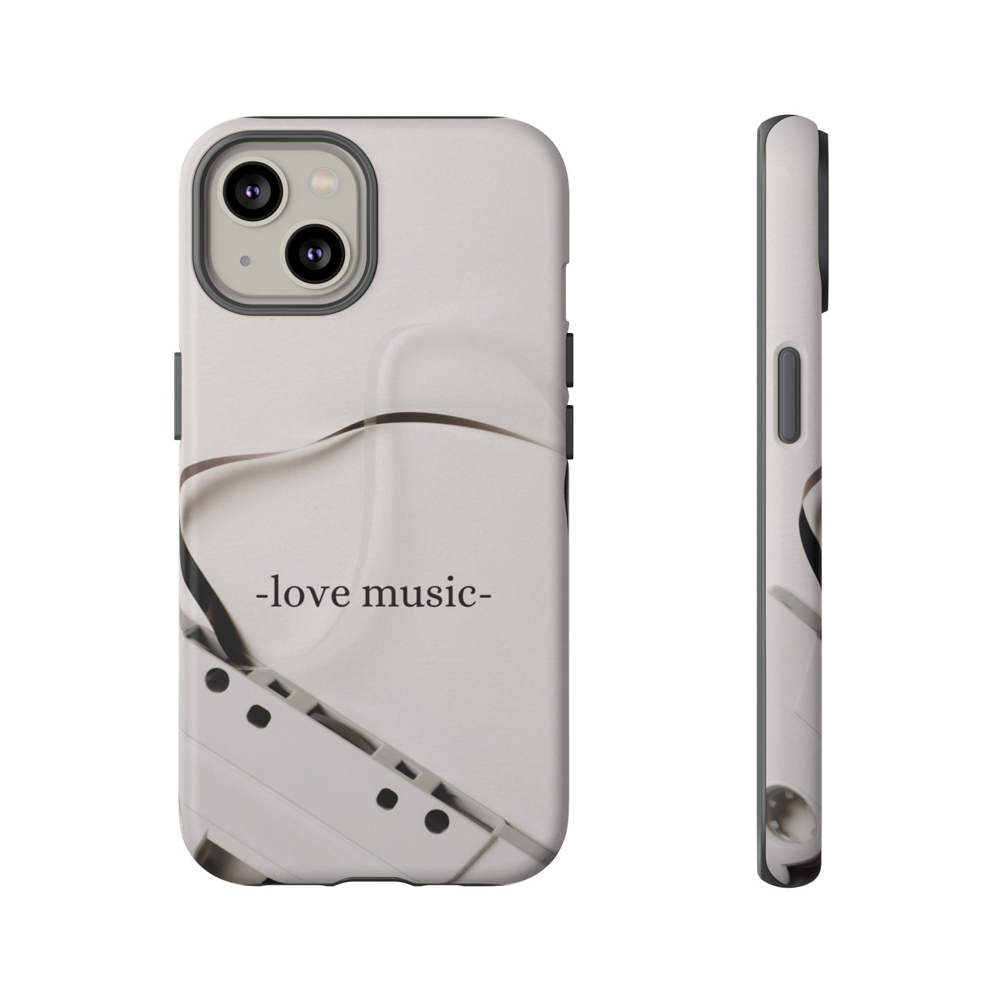 Love Music Wallpaper Phone Case | iPhone 15 Plus/ Pro, 14, 13, 12| Google Pixel 7, Pro, 5| Samsung Galaxy S23 All Major Phone Models