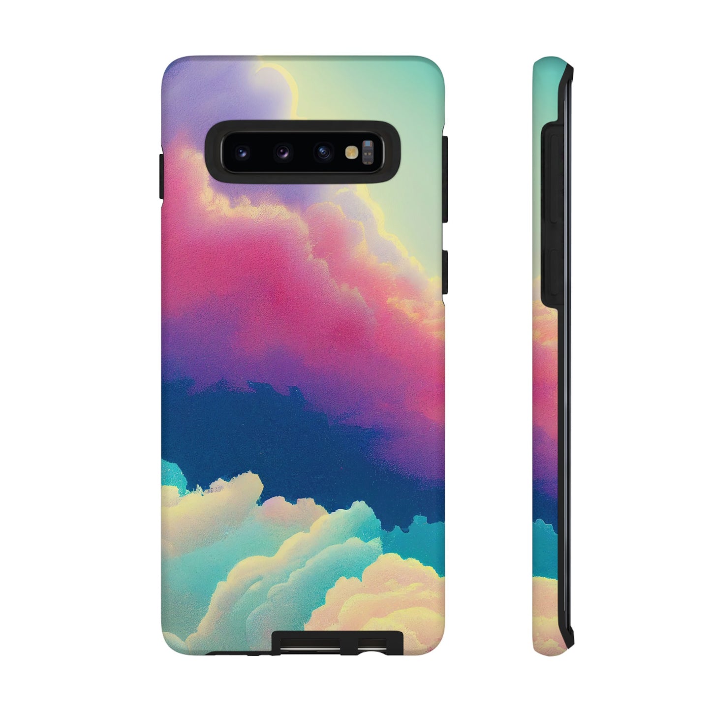 Colourful Clouds Wallpaper Phone Case | iPhone 15 Plus/ Pro, 14, 13, 12| Google Pixel 7, Pro, 5| Samsung Galaxy S23 All Major Phone Models