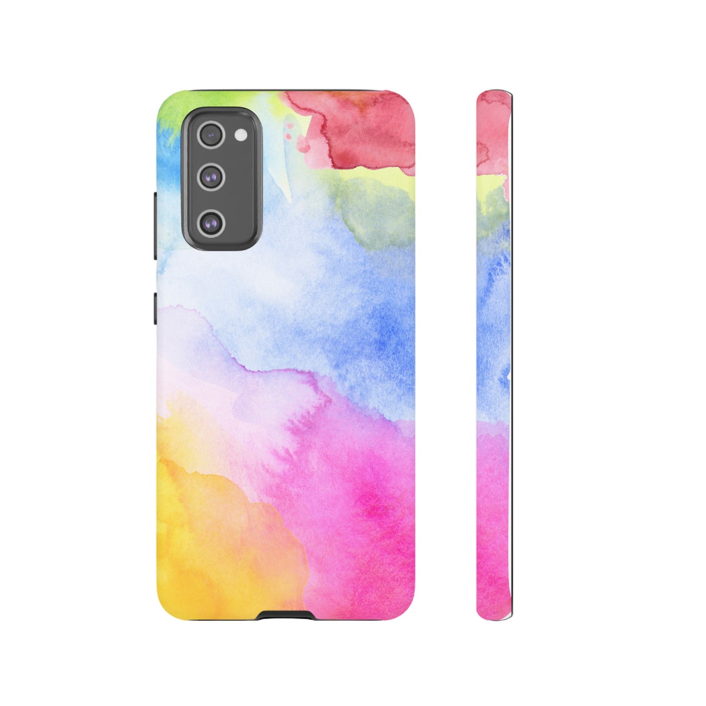 Watercolour Rainbow Phone Case | iPhone 15 Plus/ Pro, 14, 13, 12| Google Pixel 7, Pro, 5| Samsung Galaxy S23 All Major Phone Models