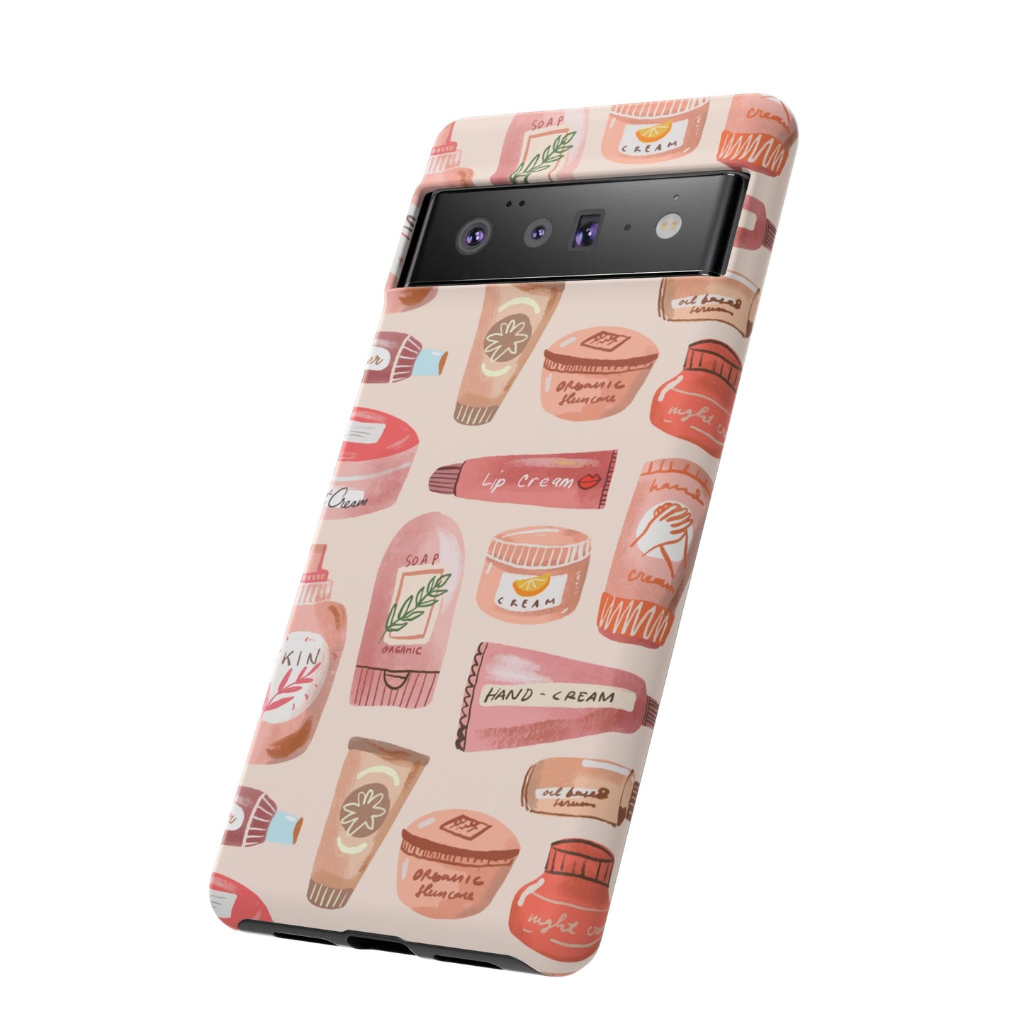 Skin Care Wallpaper Phone Case | iPhone 15 Plus/ Pro, 14, 13, 12| Google Pixel 7, Pro, 5| Samsung Galaxy S23 All Major Phone Models