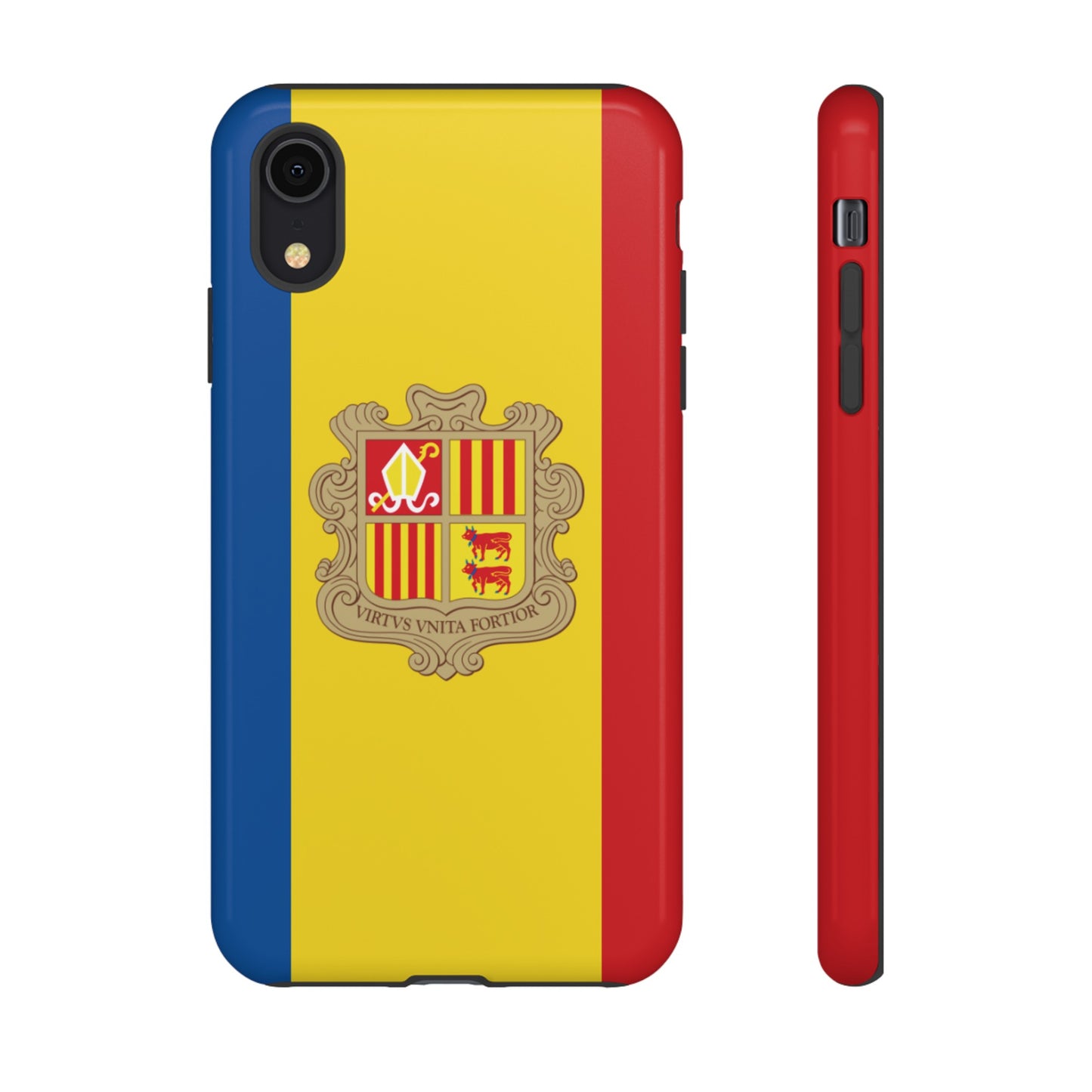 Andorra Flag Phone Case | iPhone 15 Plus/ Pro, 14, 13, 12| Google Pixel 7, Pro, 5| Samsung Galaxy S23 All Major Phone Models