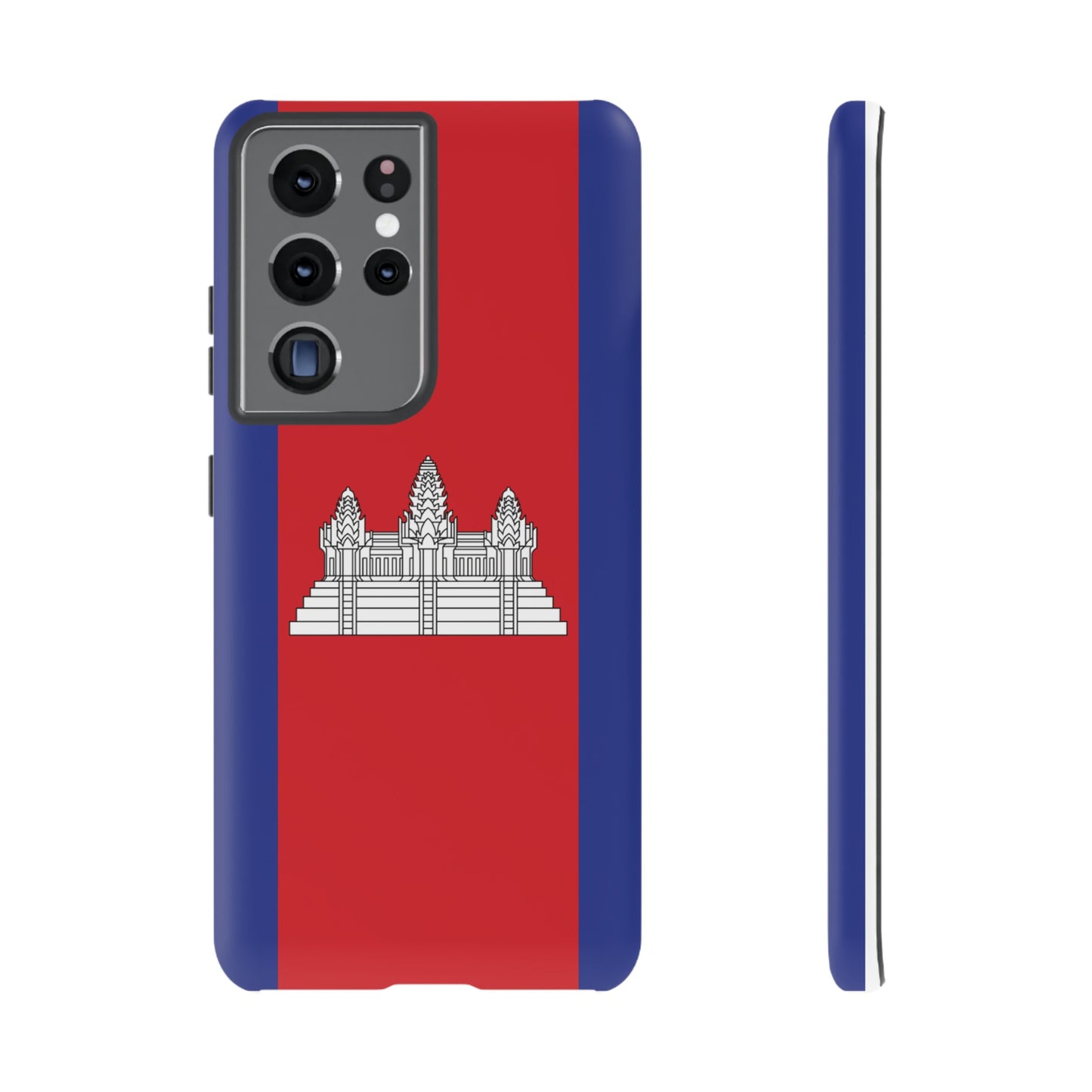 Cambodia Flag Phone Case | iPhone 15 Plus/ Pro, 14, 13, 12| Google Pixel 7, Pro, 5| Samsung Galaxy S23 All Major Phone Models