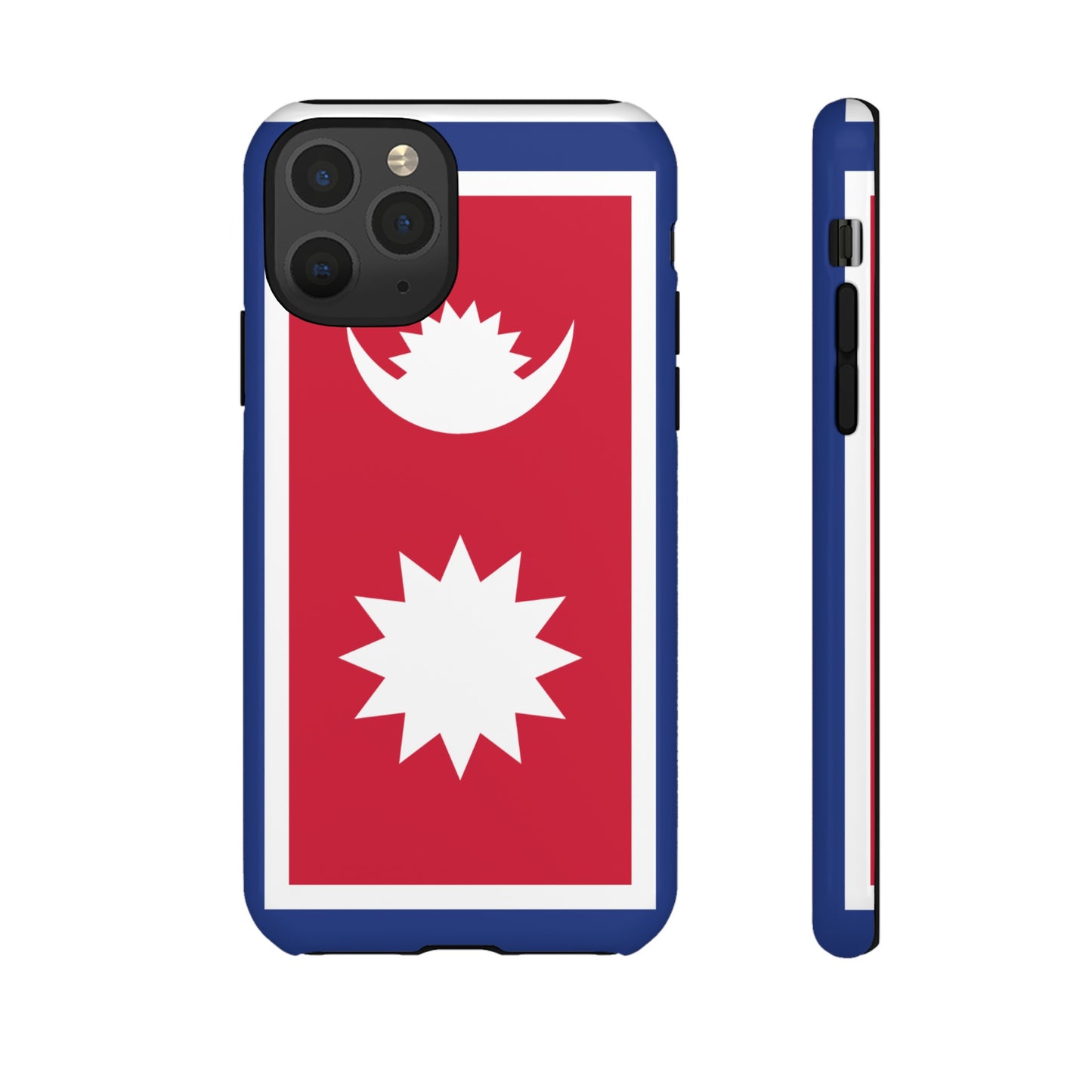 Nepal Flag Phone Case | iPhone 15 Plus/ Pro, 14, 13, 12| Google Pixel 7, Pro, 5| Samsung Galaxy S23 All Major Phone Models