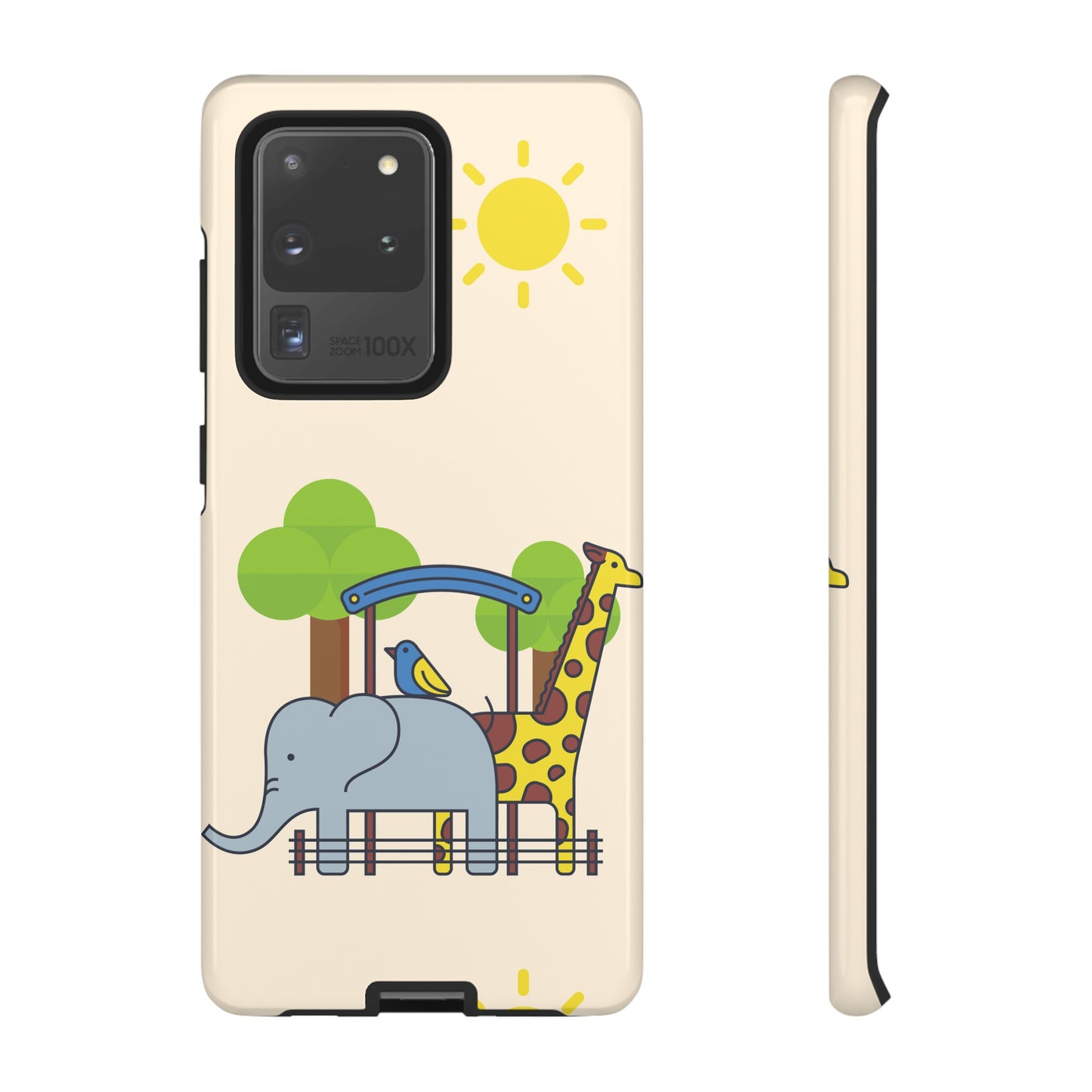 Zoo Wallpaper Phone Case | iPhone 15 Plus/ Pro, 14, 13, 12| Google Pixel 7, Pro, 5| Samsung Galaxy S23 All Major Phone Models