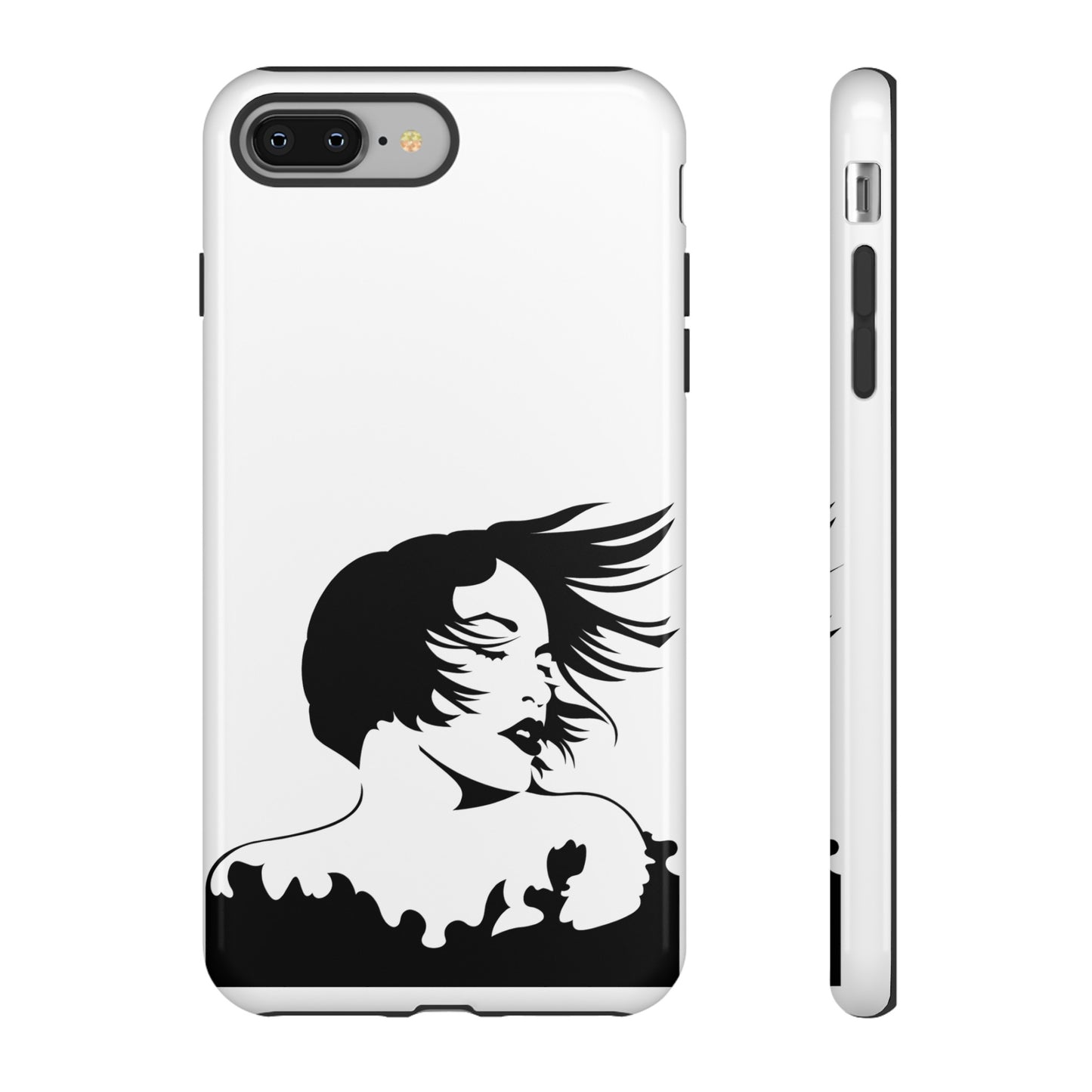 Woman In The Wind Phone Case | iPhone 15 Plus/ Pro, 14, 13, 12| Google Pixel 7, Pro, 5| Samsung Galaxy S23 All Major Phone Models