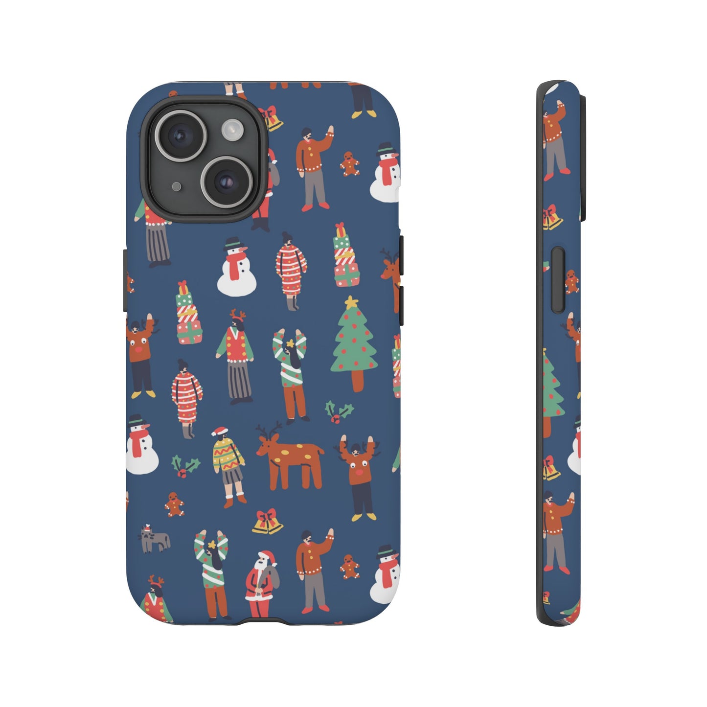 Christmas Party Wallpaper Phone Case | iPhone 15 Plus/ Pro, 14, 13, 12| Google Pixel 7, Pro, 5| Samsung Galaxy S23 All Major Phone Models