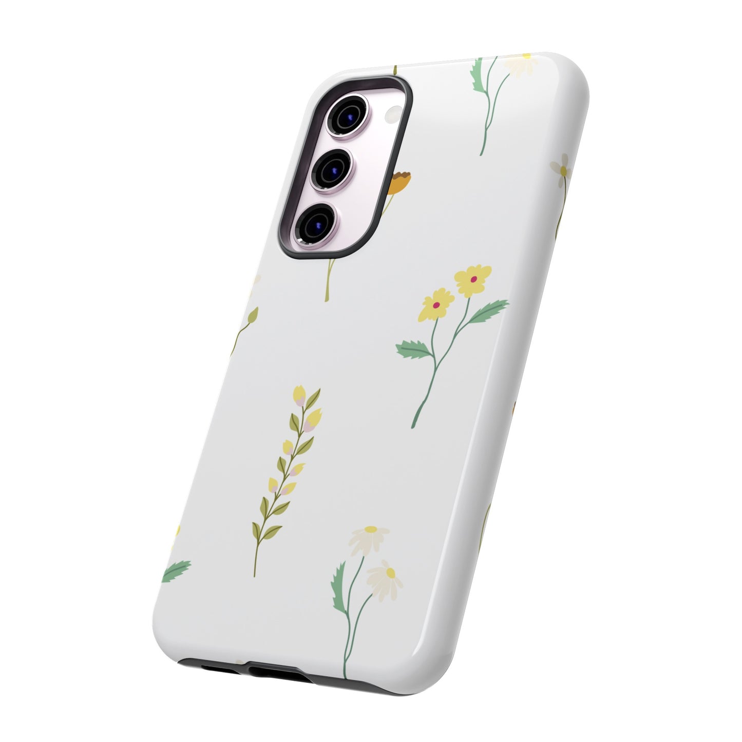 Delicate Floral Wallpaper Phone Case | iPhone 15 Plus/ Pro, 14, 13, 12| Google Pixel 7, Pro, 5| Samsung Galaxy S23 All Major Phone Models