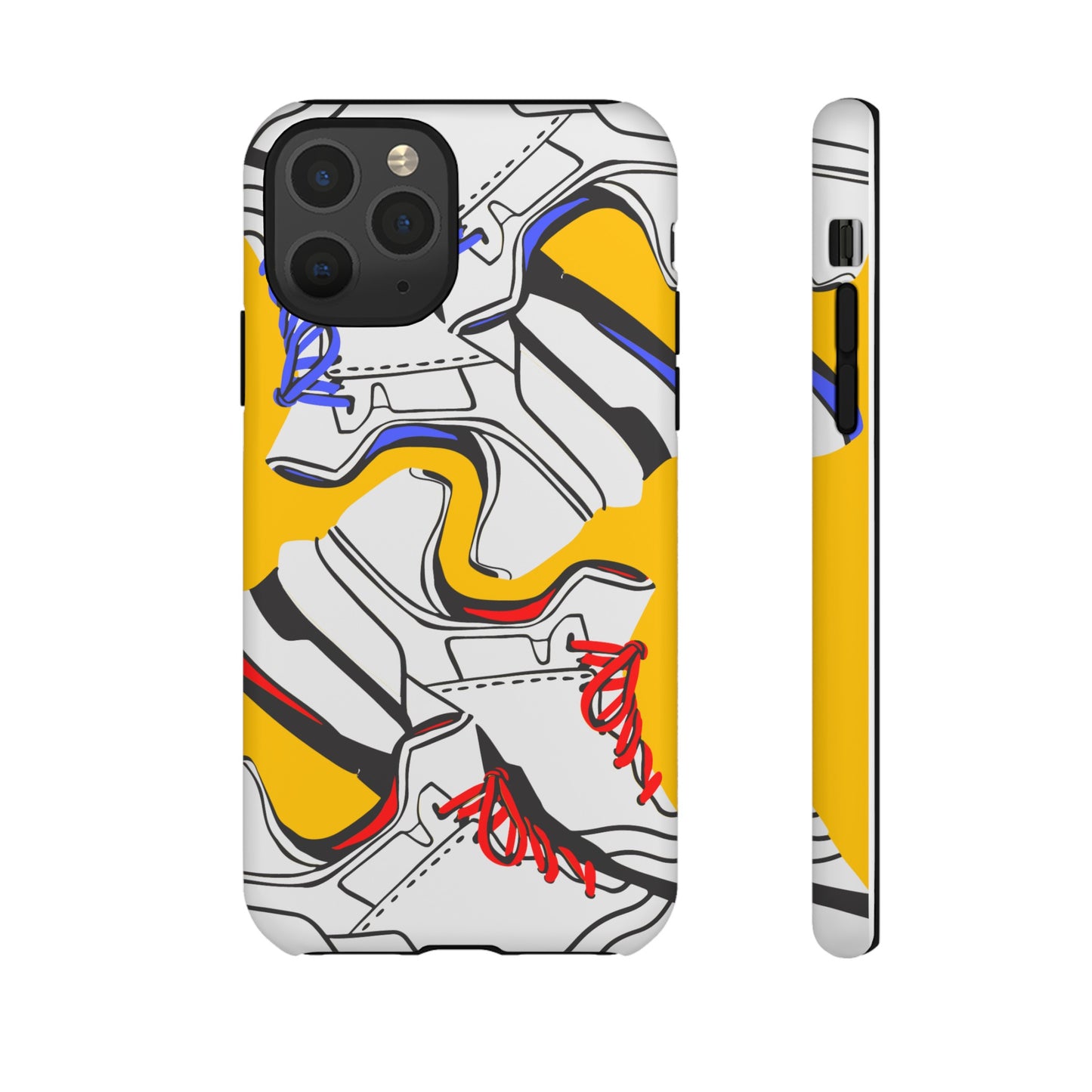 Sneakers Wallpaper Phone Case | iPhone 15 Plus/ Pro, 14, 13, 12| Google Pixel 7, Pro, 5| Samsung Galaxy S23 All Major Phone Models