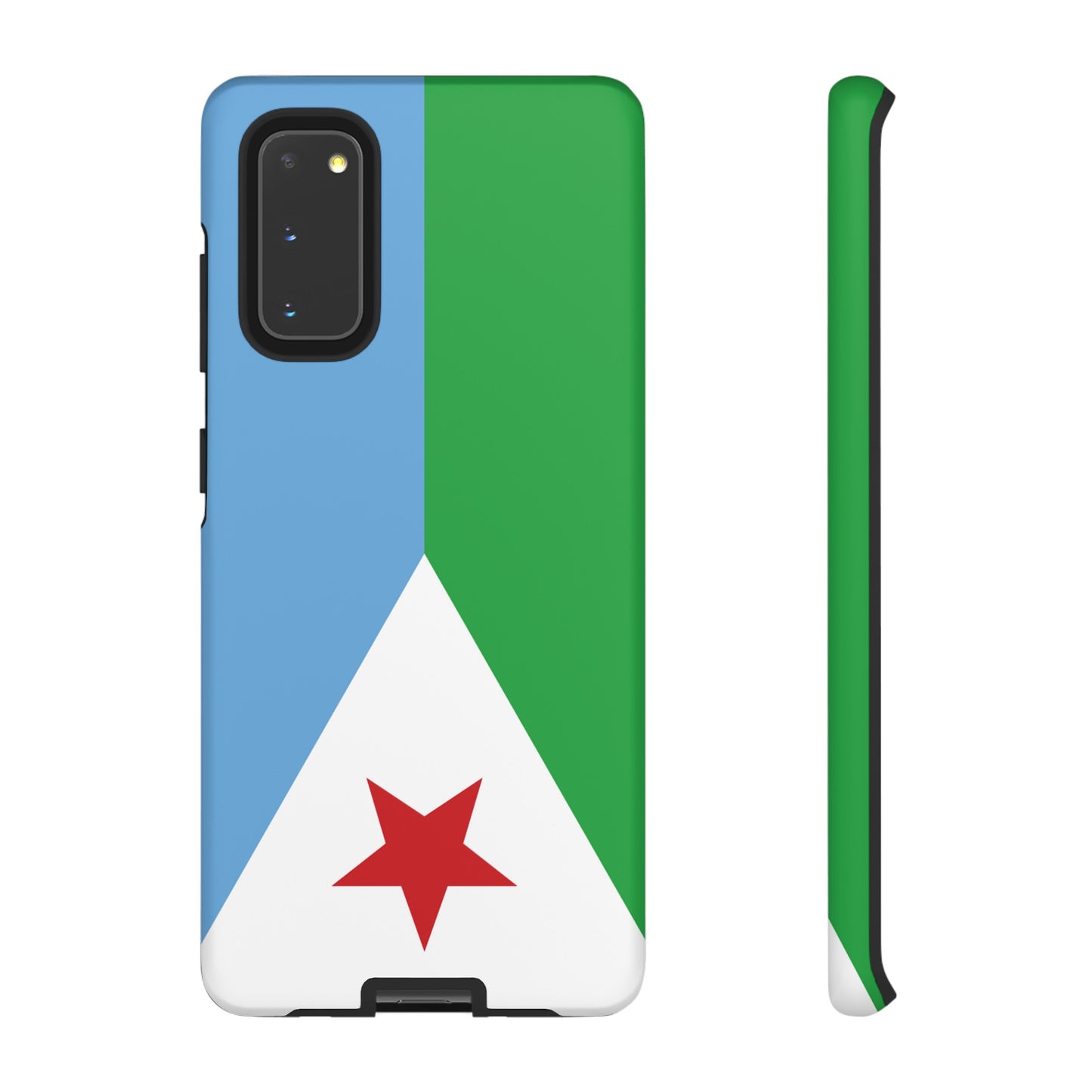 Djibouti Flag Phone Case | iPhone 15 Plus/ Pro, 14, 13, 12| Google Pixel 7, Pro, 5| Samsung Galaxy S23 All Major Phone Models