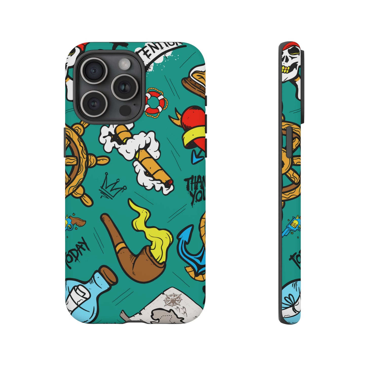 Pirate Wallpaper Phone Case | iPhone 15 Plus/ Pro, 14, 13, 12| Google Pixel 7, Pro, 5| Samsung Galaxy S23 All Major Phone Models