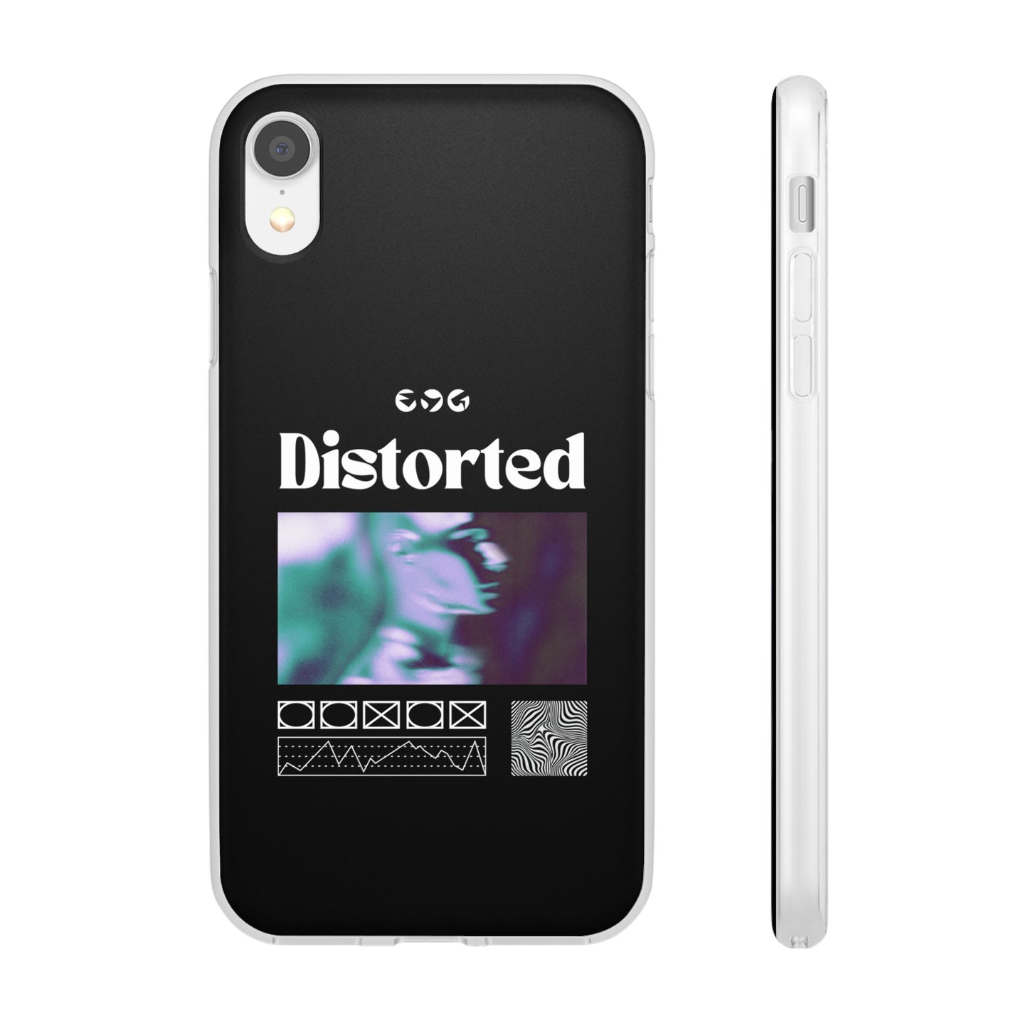 Distorted Phone Case | iPhone 15 Plus/ Pro, 14, 13, 12| Google Pixel 7, Pro, 5| Samsung Galaxy S23 All Major Phone Models