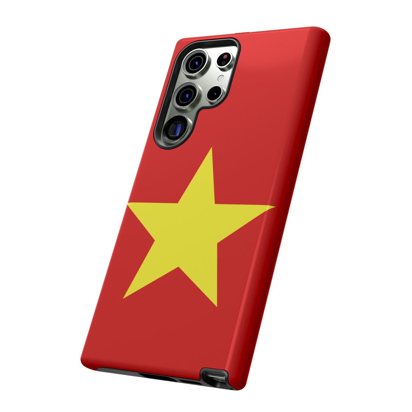 Vietnam Flag Phone Case | iPhone 15 Plus/ Pro, 14, 13, 12| Google Pixel 7, Pro, 5| Samsung Galaxy S23 All Major Phone Models