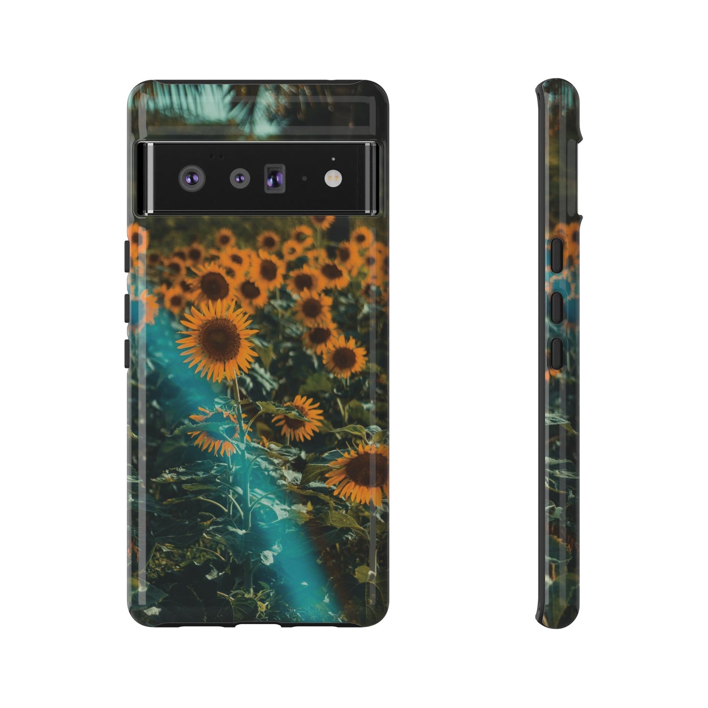 Sunflower Field Wallpaper Phone Case | iPhone 15 Plus/ Pro, 14, 13, 12| Google Pixel 7, Pro, 5| Samsung Galaxy S23 All Major Phone Models